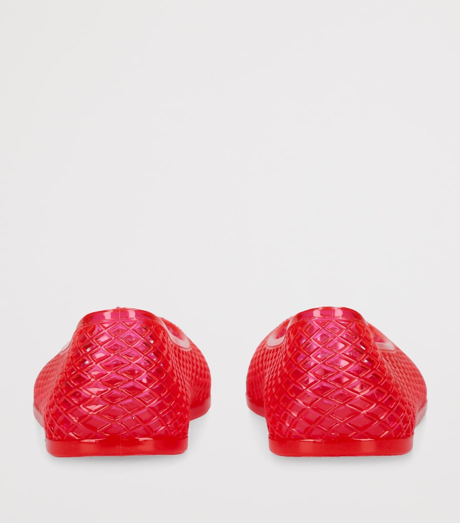 Jelly Iro Ballet Flats RED Image 2
