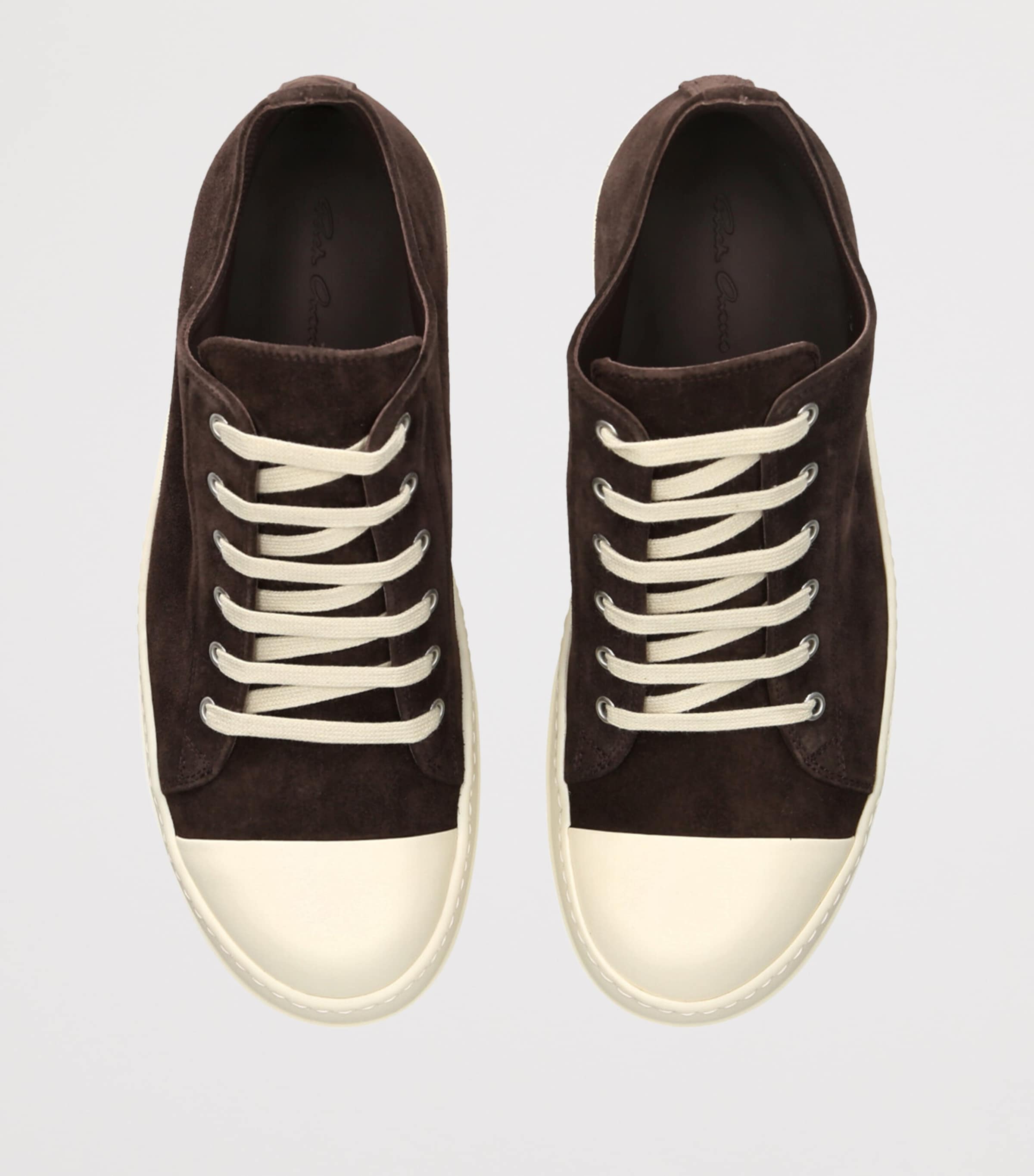 Rick Owens Suede Classic Low-Top Sneakers | Harrods HK