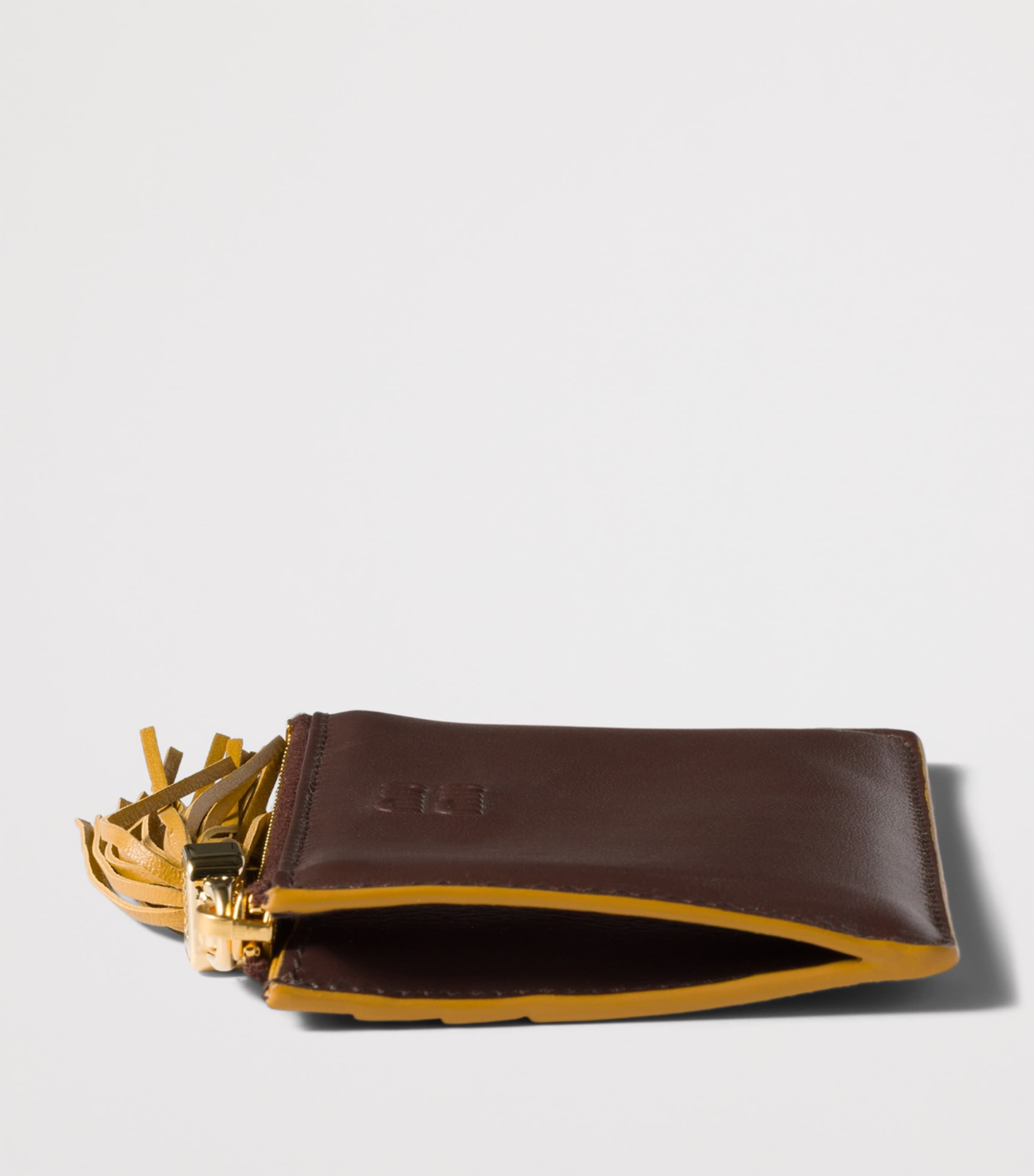 Calfskin Tassel Card Holder F04MV Image 2