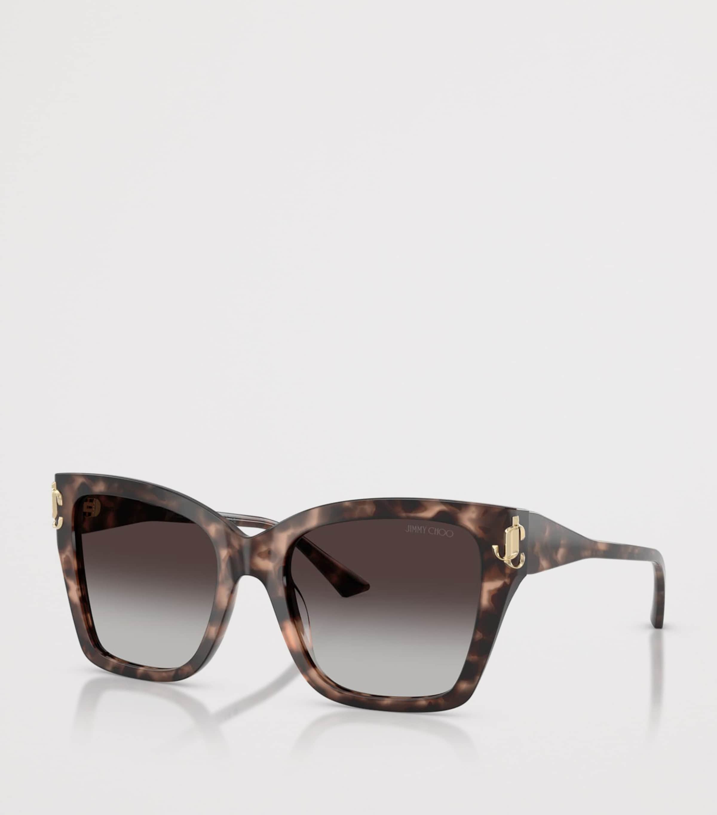 Jimmy Choo Acetate JC5012 Square Sunglasses Brown Image 2
