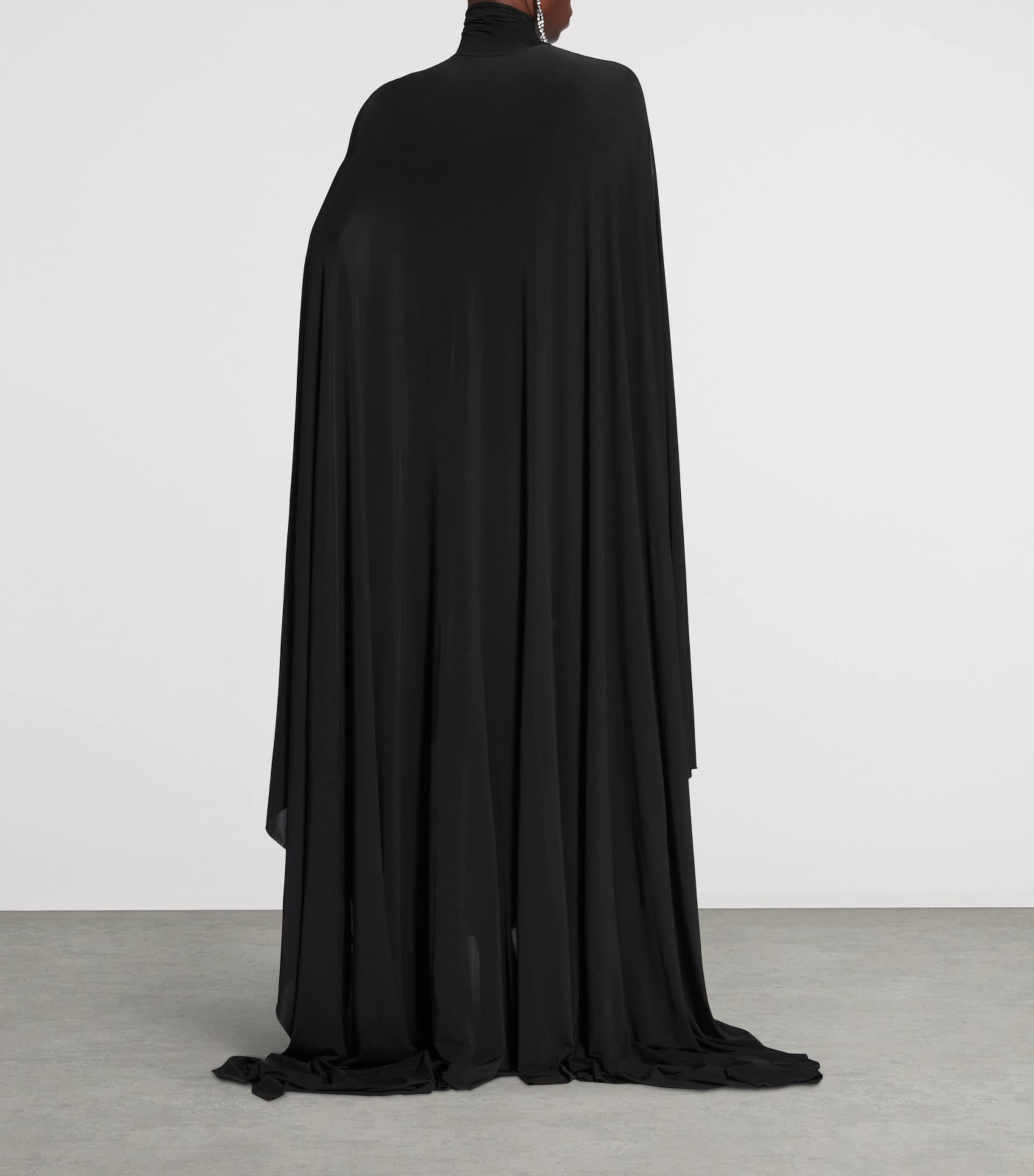 Cape-Sleeve Maxi Dress 1000 Image 5