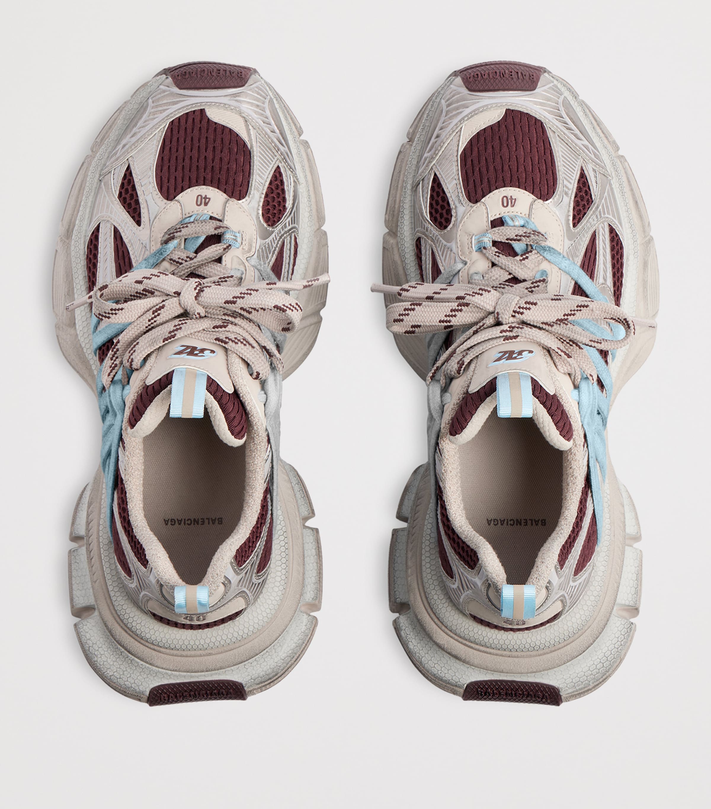 小物 BALENCIAGA Balenciaga Green 3XL Interlace Sneakers | Harrods US
