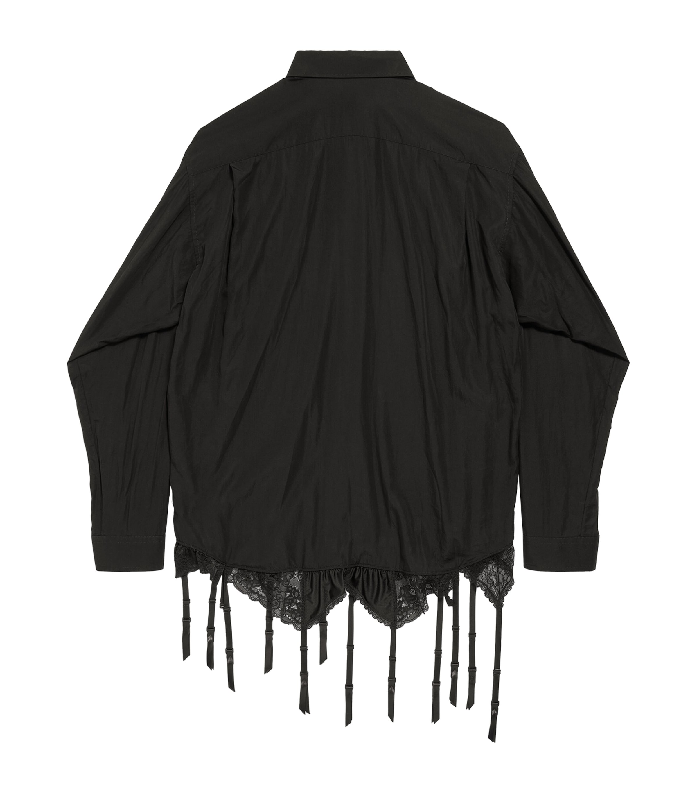 Balenciaga Lingerie-Trim Shirt | Harrods US