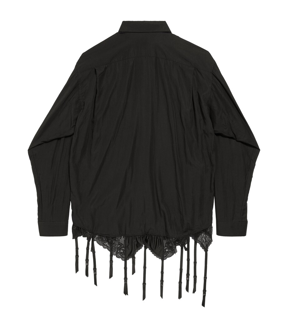 Balenciaga Womens Lingerie-Trim Shirt Image 3