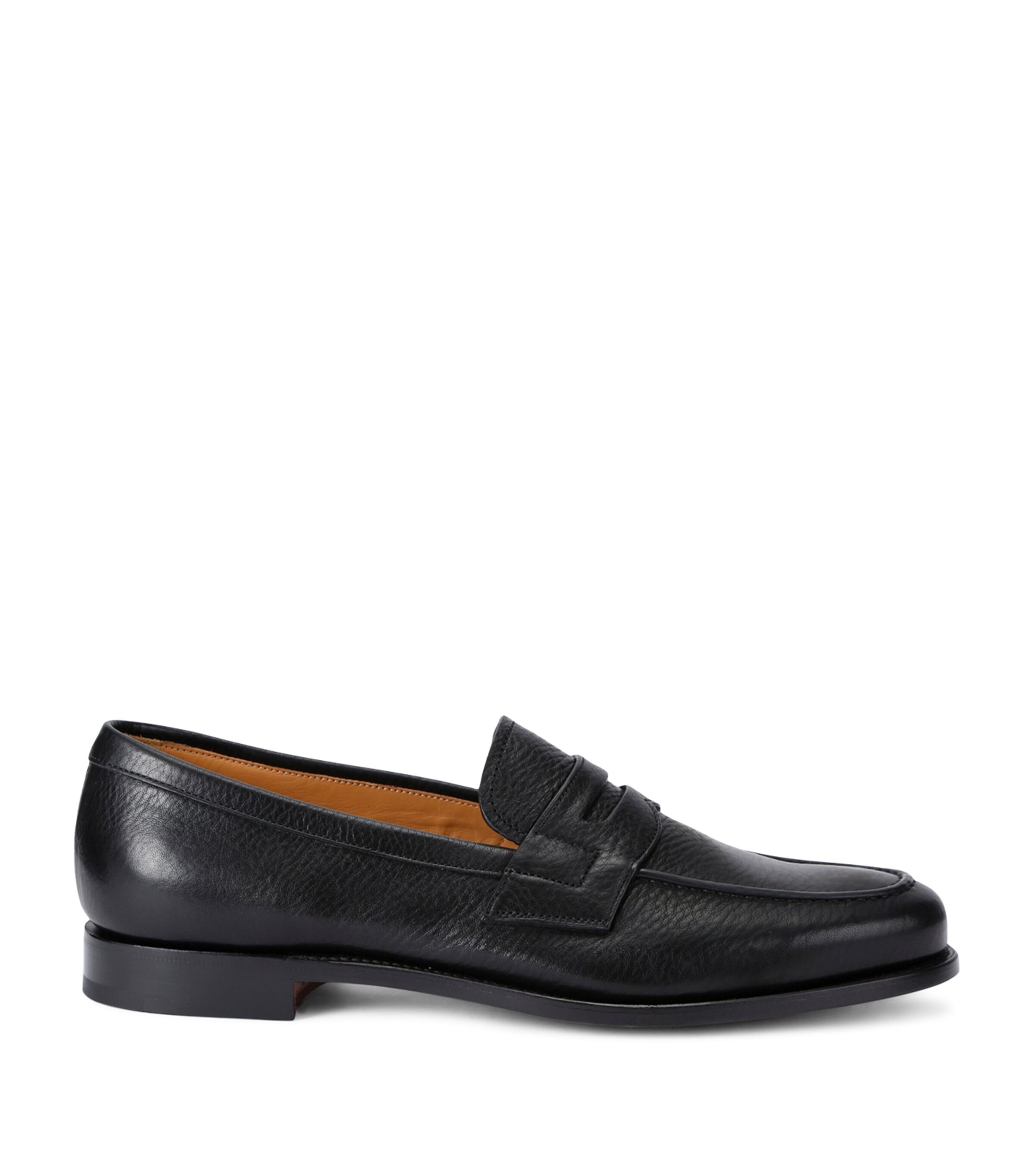 Shop Church's Leather Heswall Loafers In Black