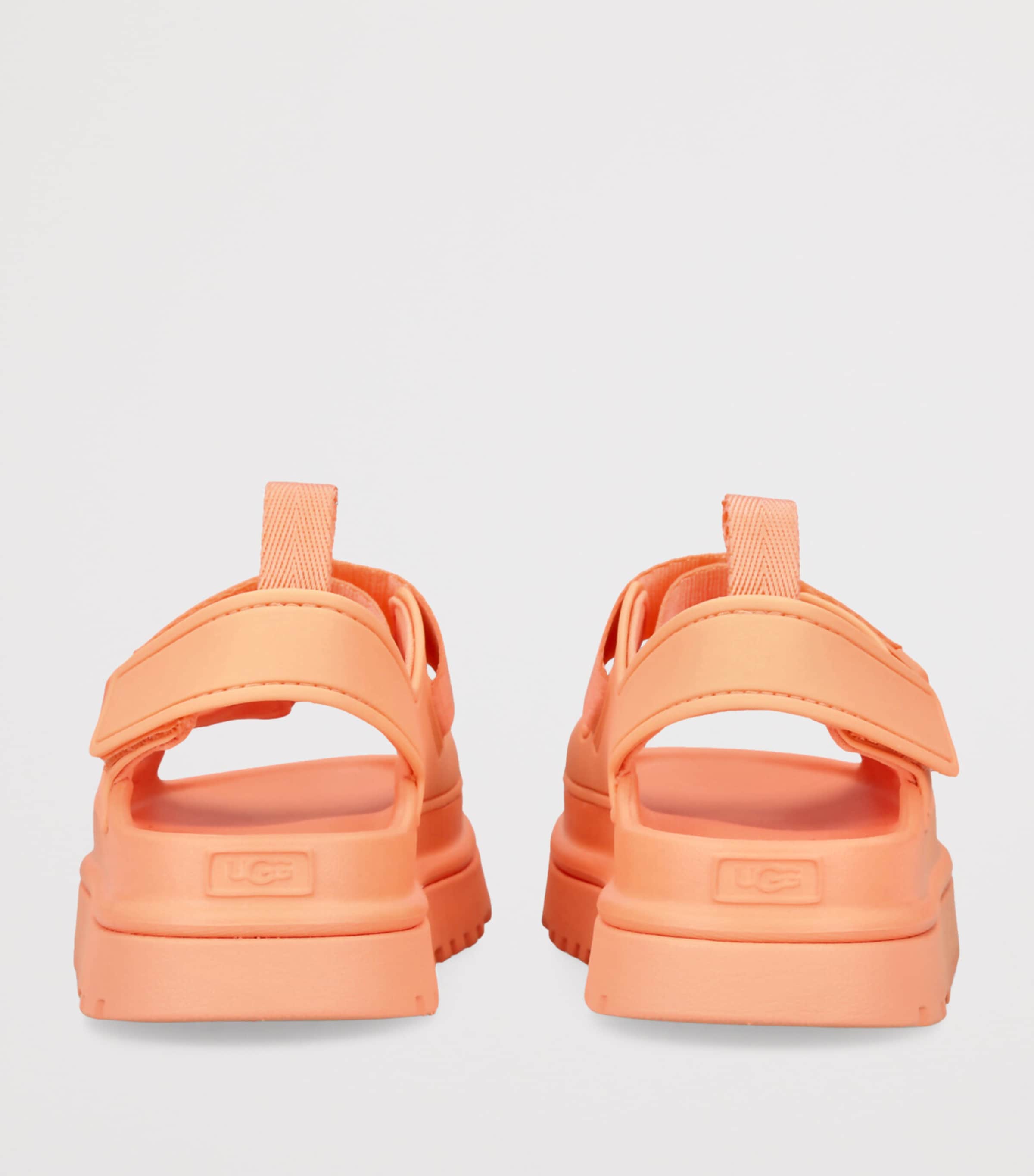 UGG Kids GoldenGlow Velcro Sandals Orange Image 2