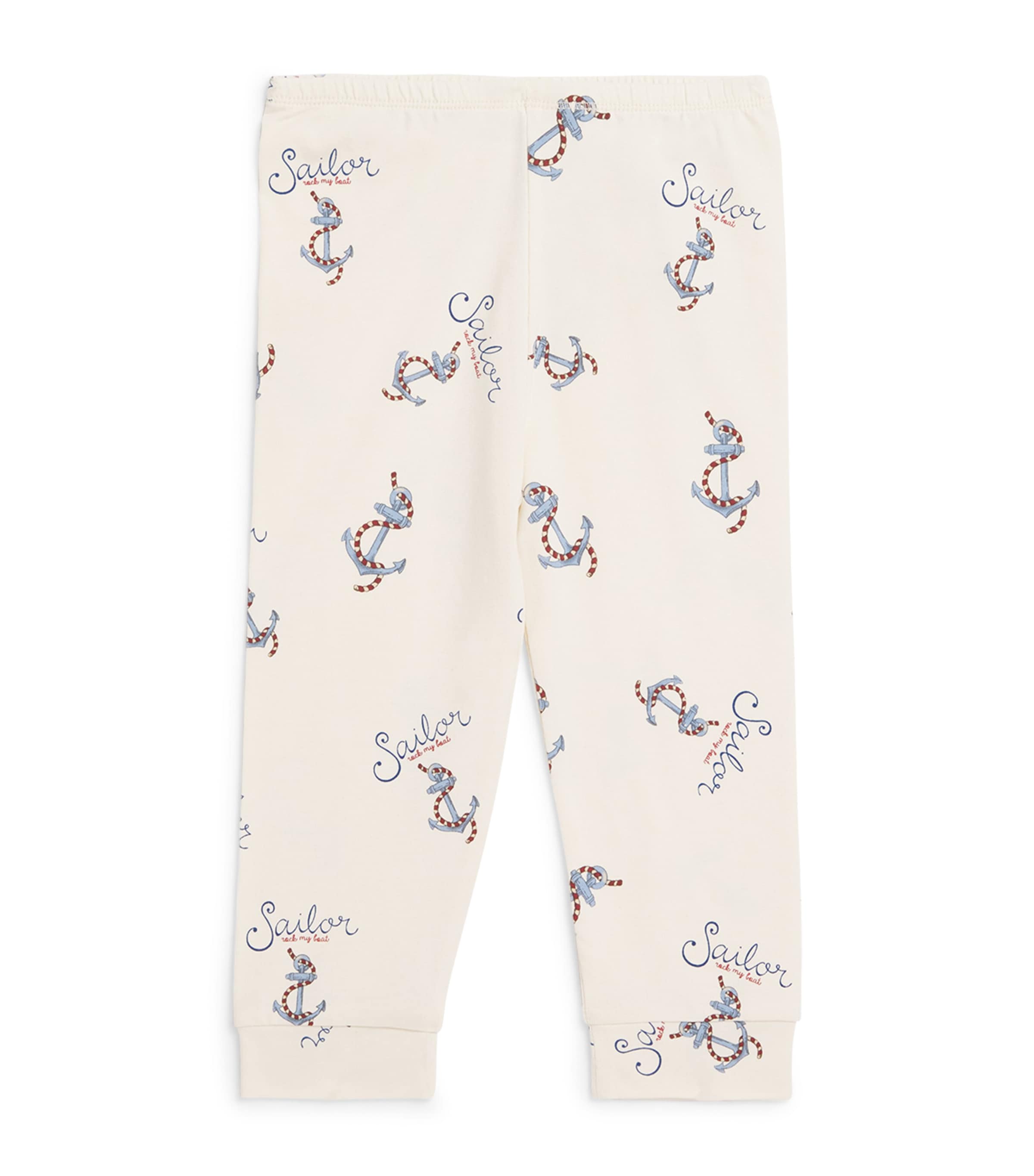 KONGES SLOJD ORGANIC COTTON ROCK MY BOAT TROUSERS 