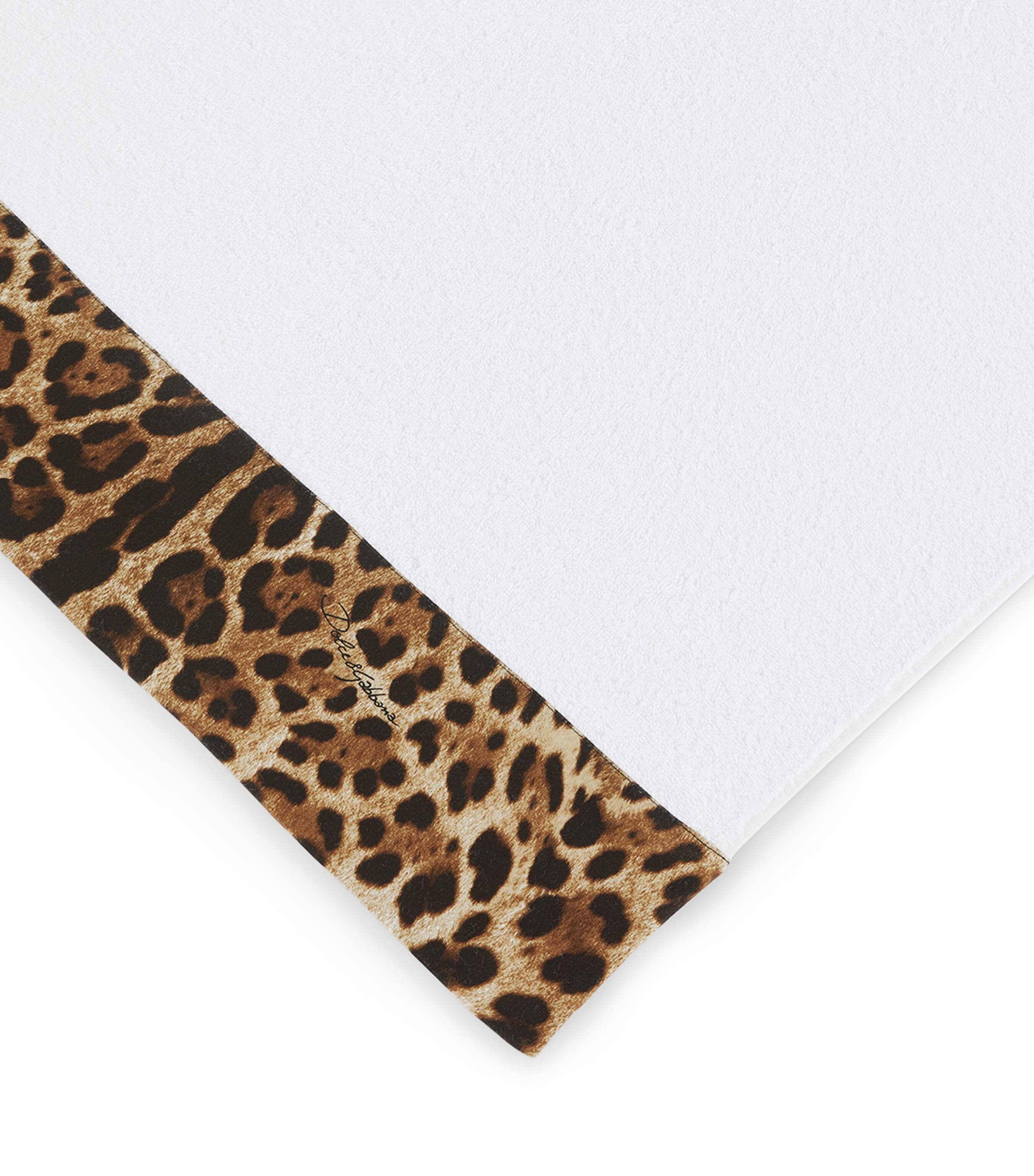 Set of 5 Cotton Leopardo Bath Towels UL023 LEO F DO BIANC Image 5