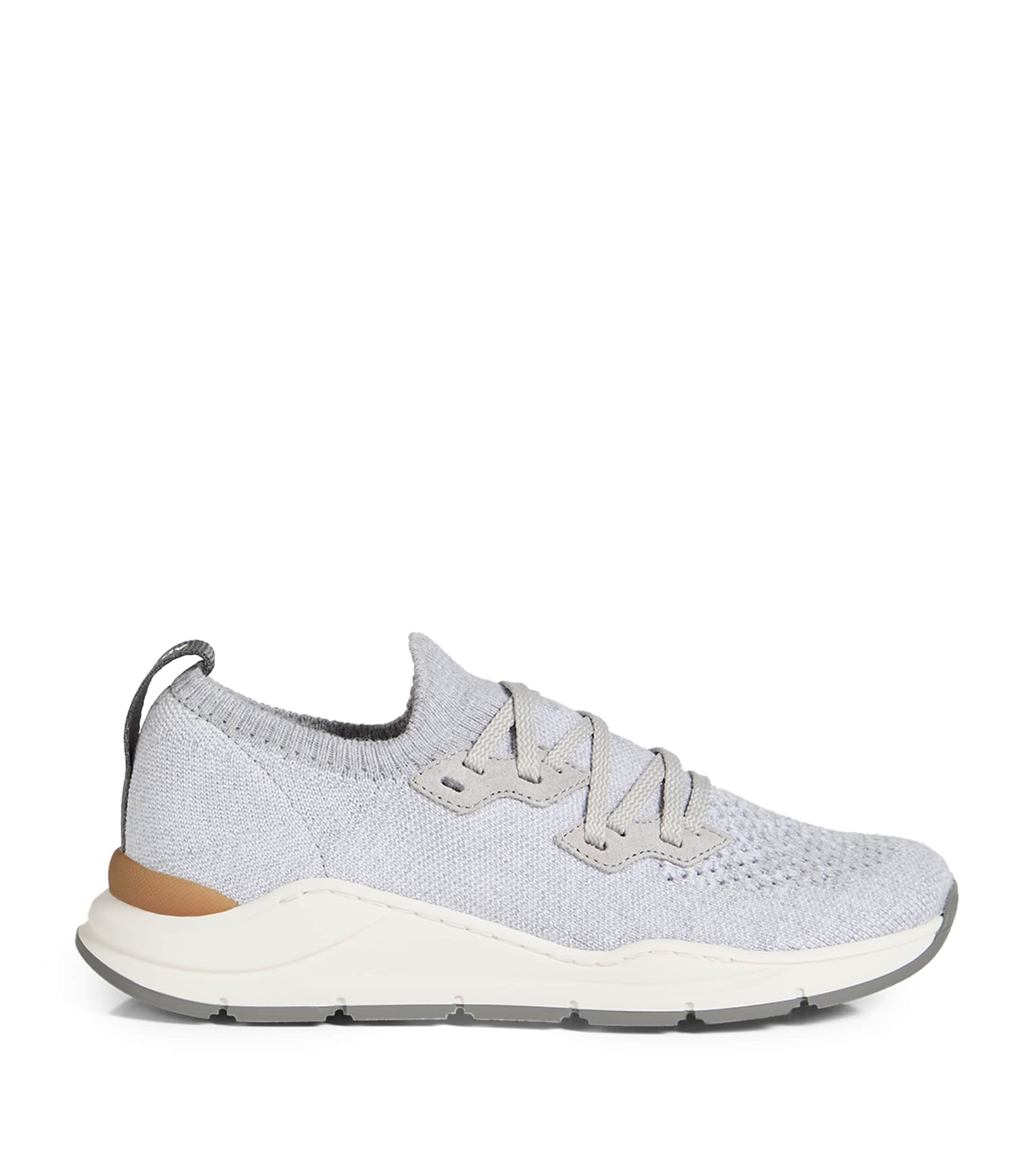 Brunello Cucinelli Kids Knitted Sneakers Image 1