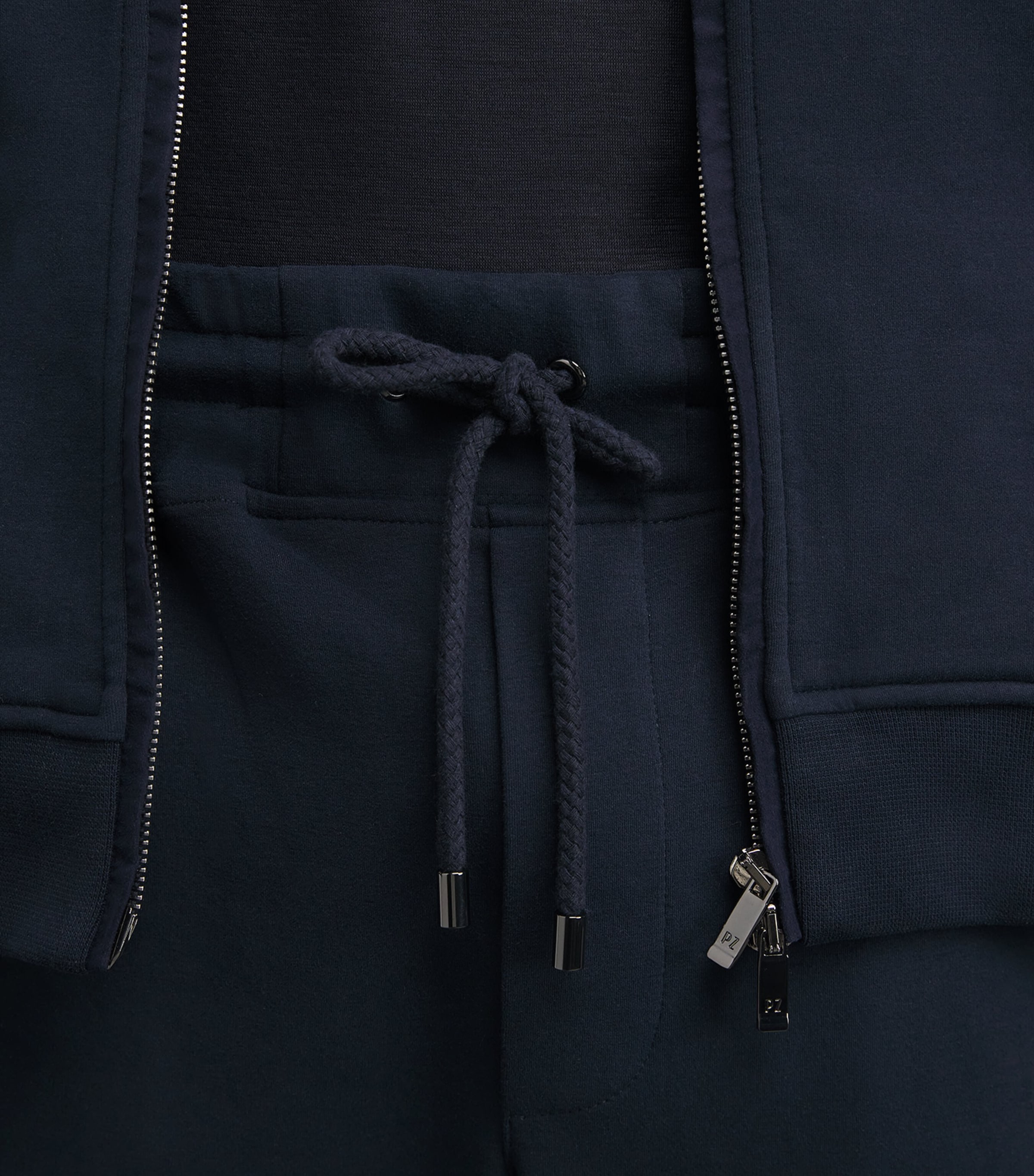 Cotton-Blend Drawstring Sweatpants 16 BLUE NAVY Image 6