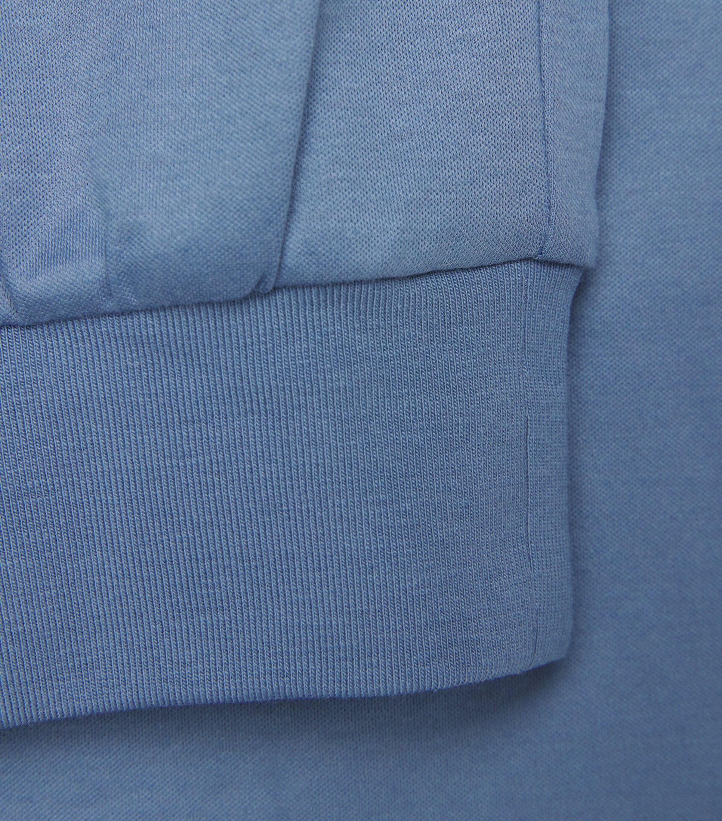 Zimmerli Mens 286 Sea Island Lounge Trousers Blue Horizon Image 6