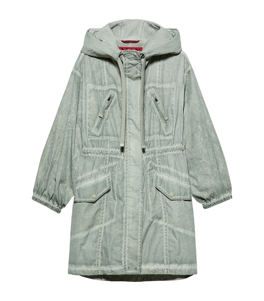 MAX&Co. Womens Hooded Padded Coat Jade Image 1