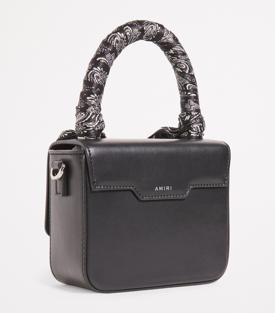 AMIRI Leather Micro MA Bag Black Image 3