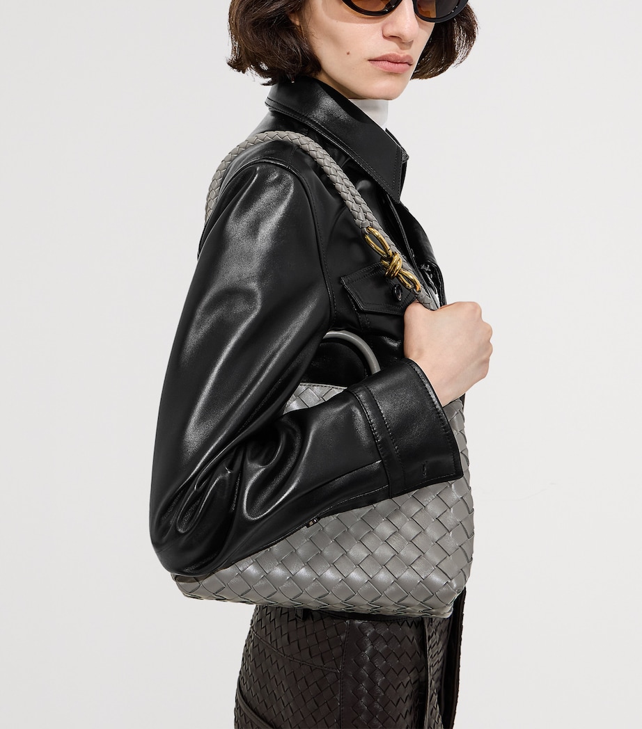 Bottega Veneta Nappa Leather Andiamo Shoulder Bag Image 2