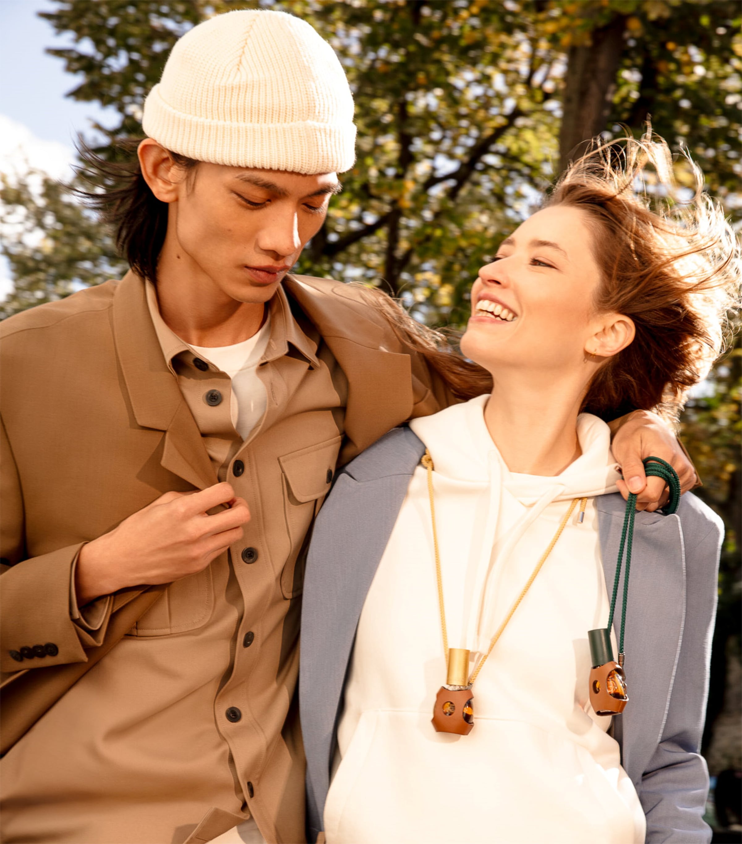 Leather The Drop Bottle Case NO COLOUR Image 3