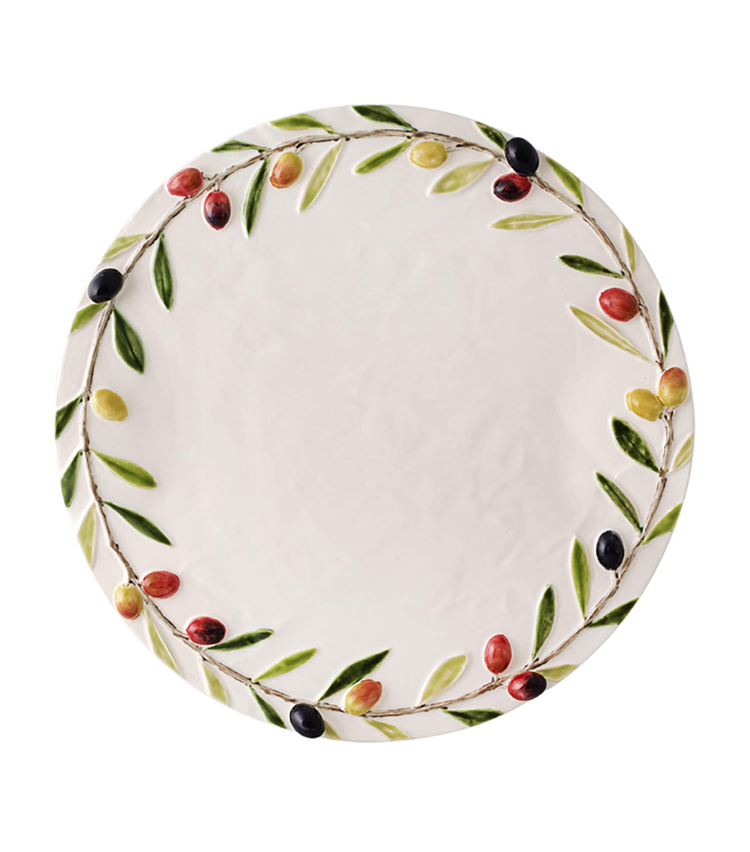 x Esporão Olival Cheese Tray (31cm x 32cm) WHITE, GREEN, BROWN Image 2