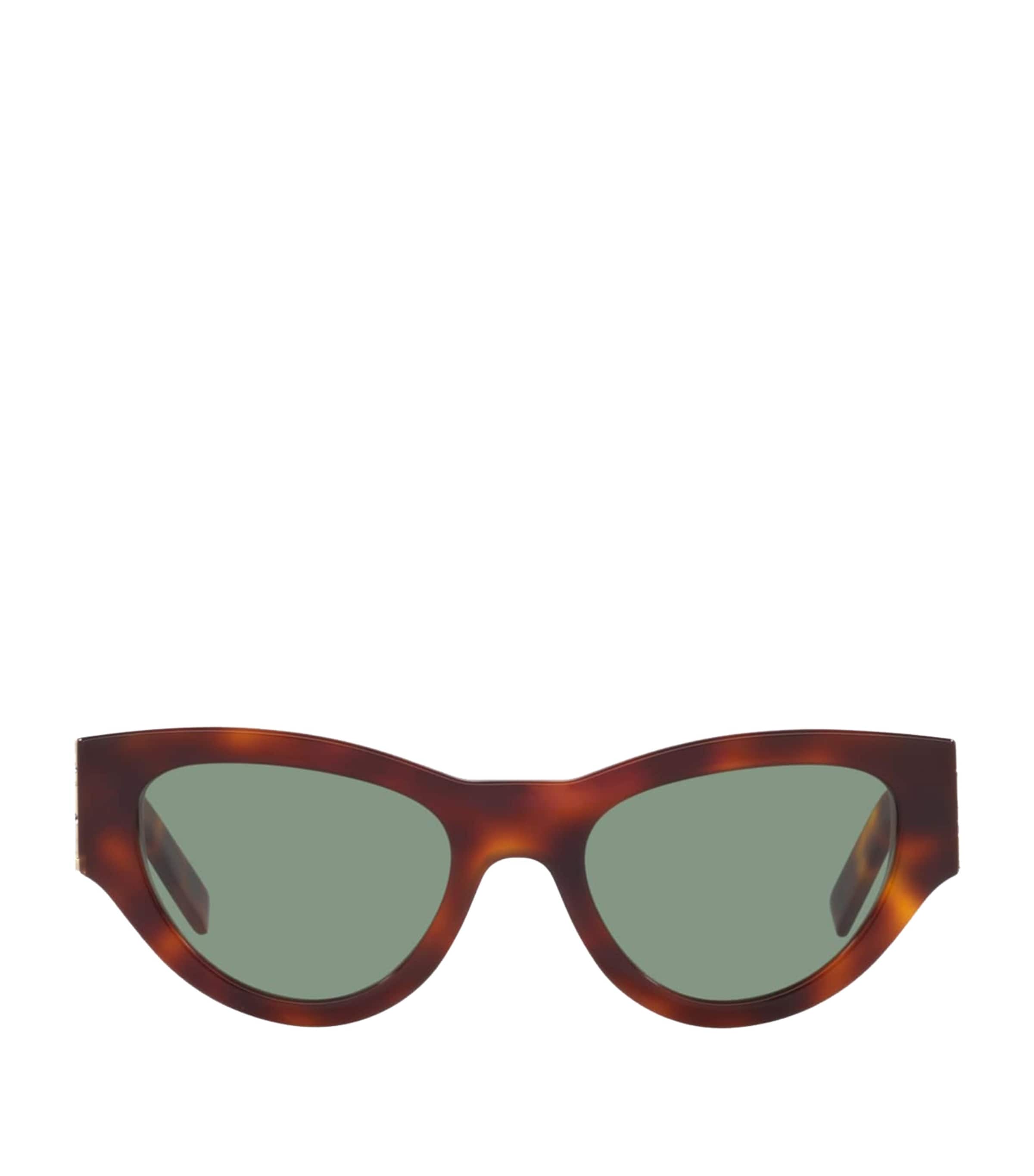 Saint Laurent Womens Brown Sl M94 Cat Eye-frame Acetate Sunglasses In Brown