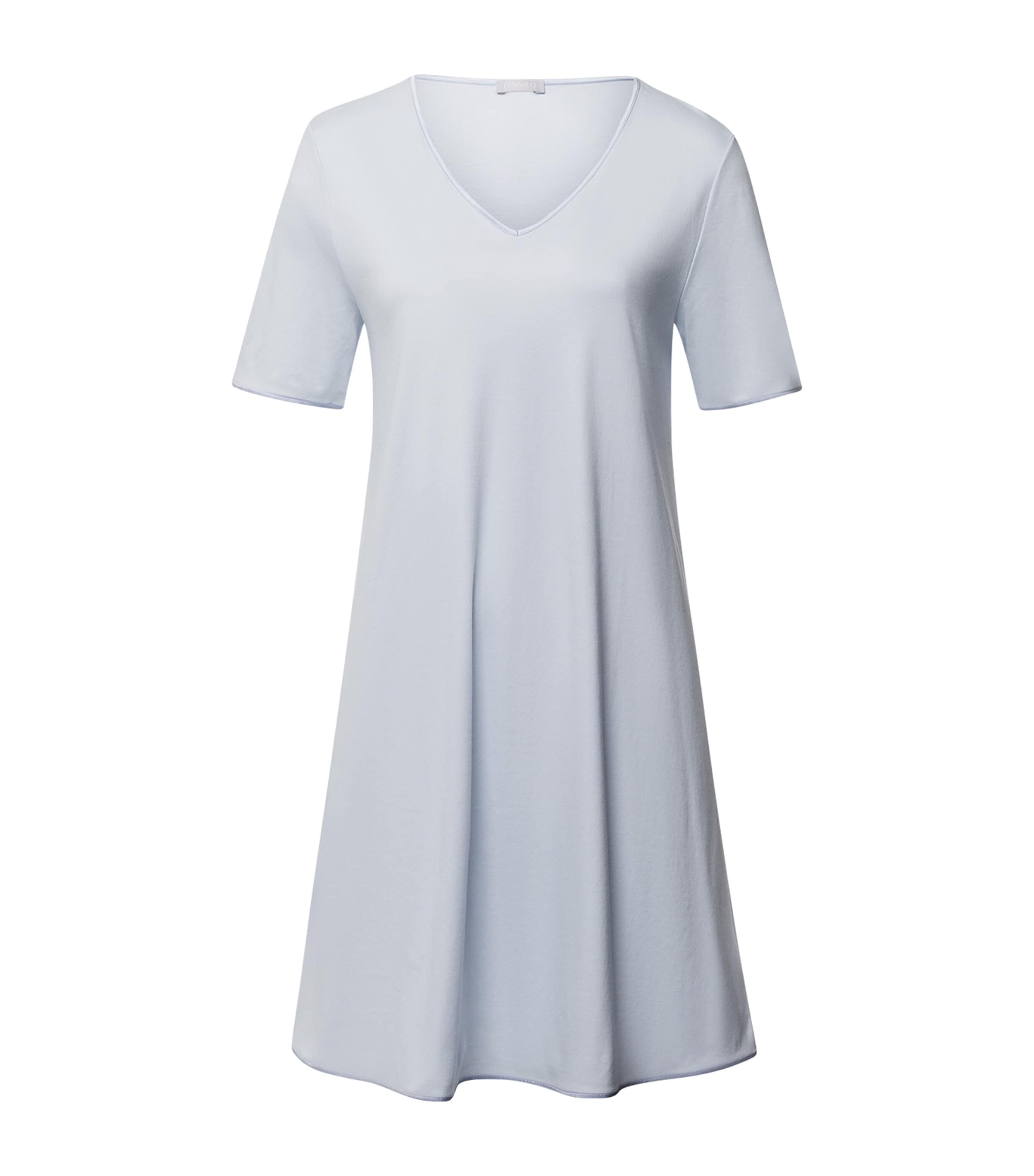 Hanro Cotton Short-Sleeve Nightdress | Women Clothing | Nightwear | Nightdresses | Designers | Hanro