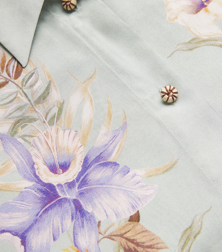 Silk Coco Relaxed Shirt SGMTFL SG MLTI FLORL Image 5