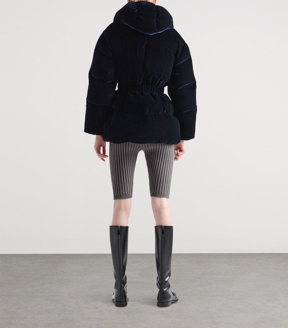 Velvet Down Jacket F0008 Image 5