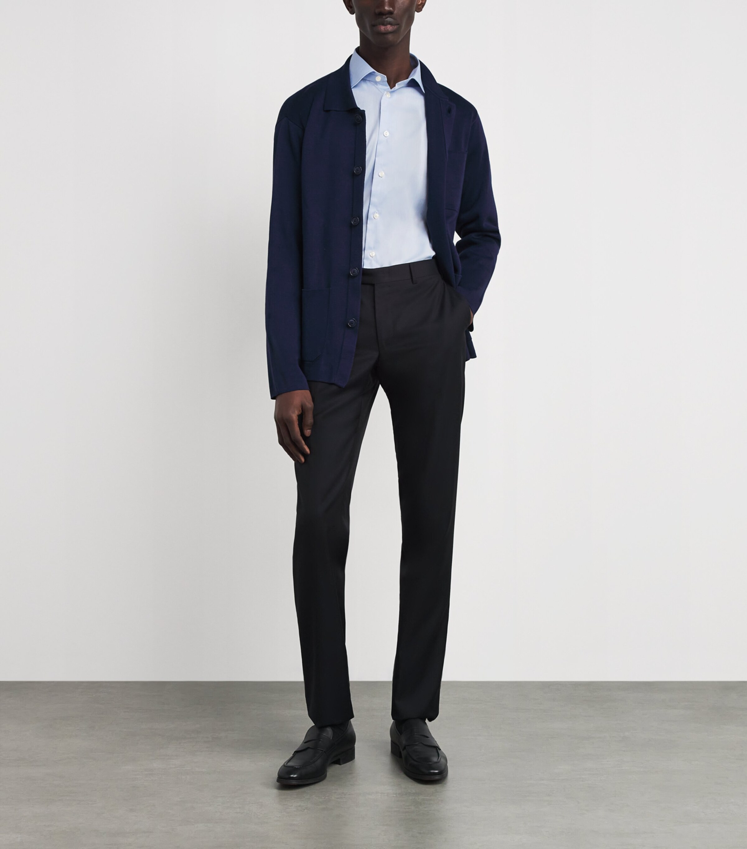 Signature Contemporary Fit Shirt BLUE Image 2