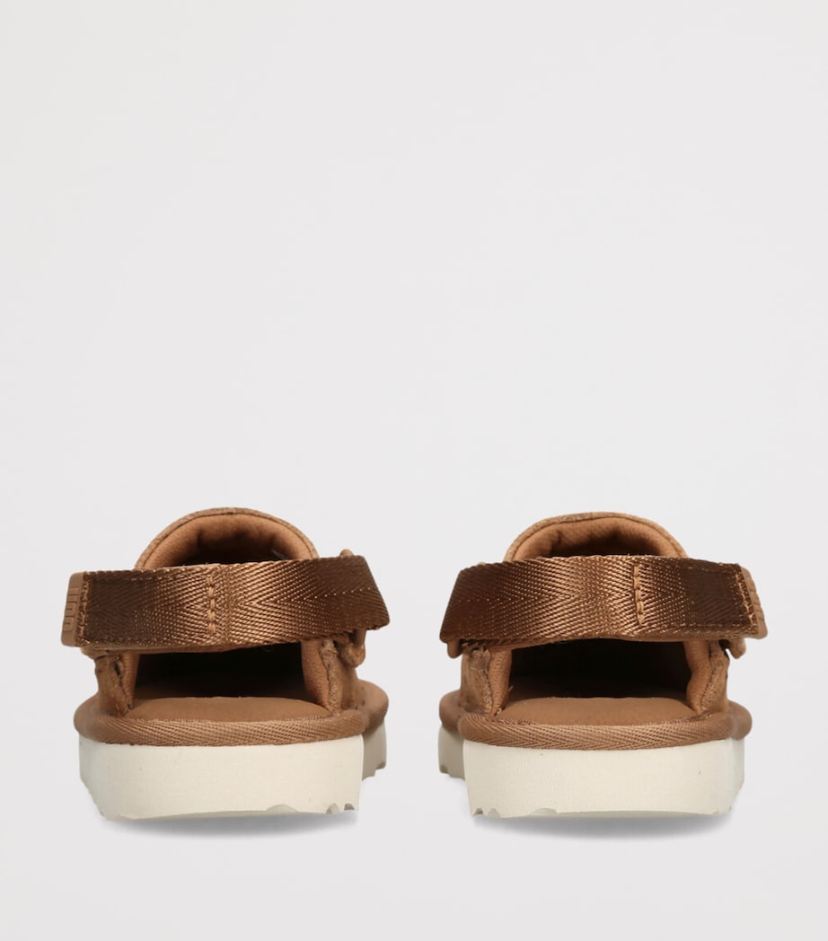 UGG Kids Suede Goldenstar Clogs Brown Image 2