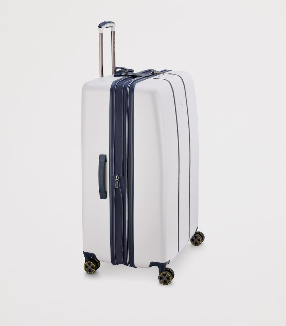 Cadence Expandable Hard Check-In Suitcase (82cm) IVORY / NAVY Image 8