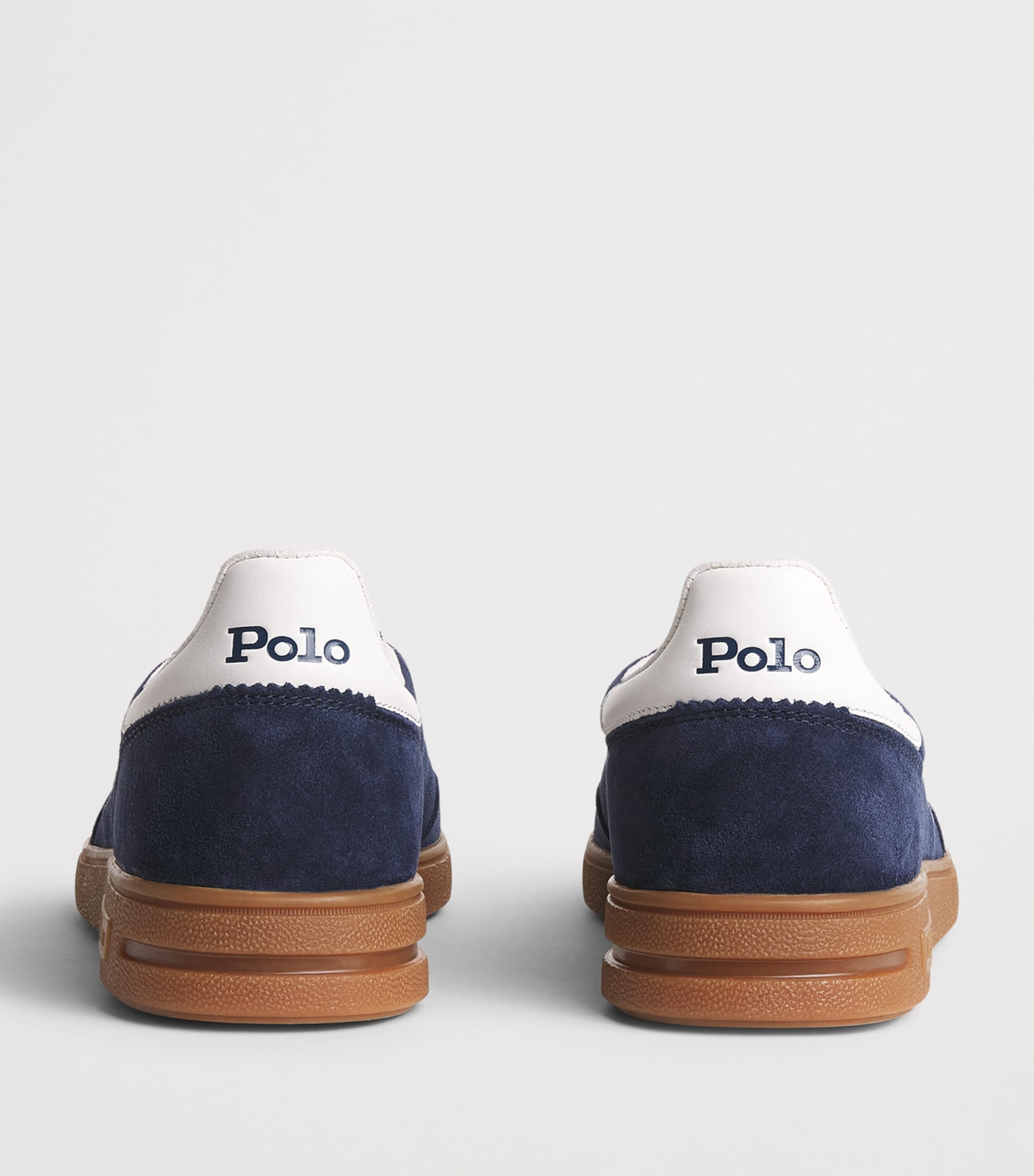 Polo Ralph Lauren Suede Bedford Sneakers Navy/deckwash White Image 5