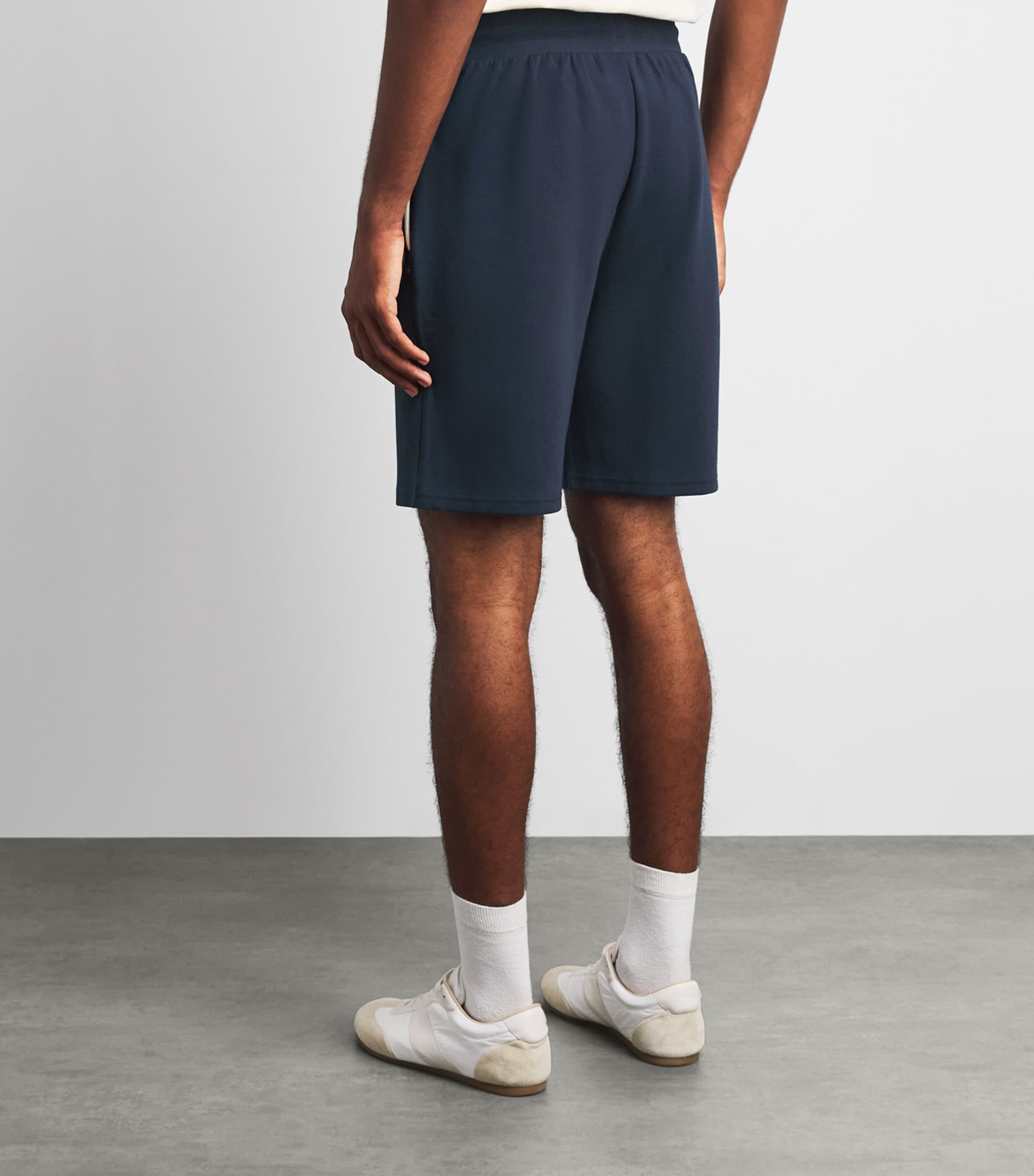 BOSS Mens Sense Sweatshorts Dark Blue Image 5
