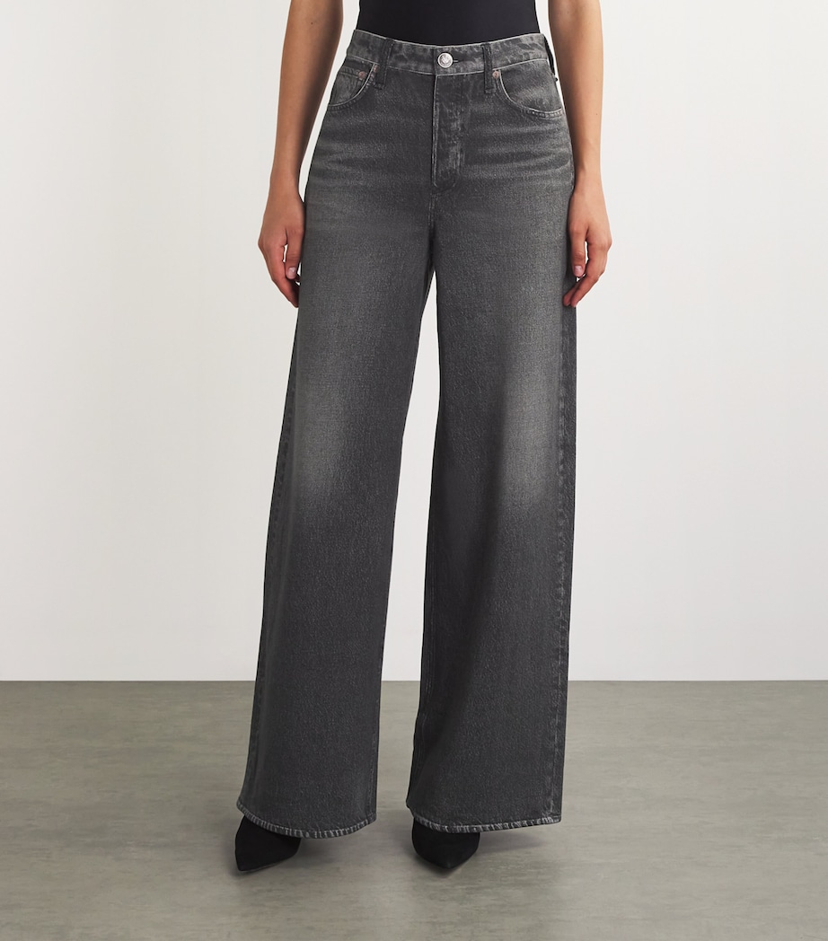 Miramar Sofie Wide-Leg Jeans WASHED BLACK Image 3