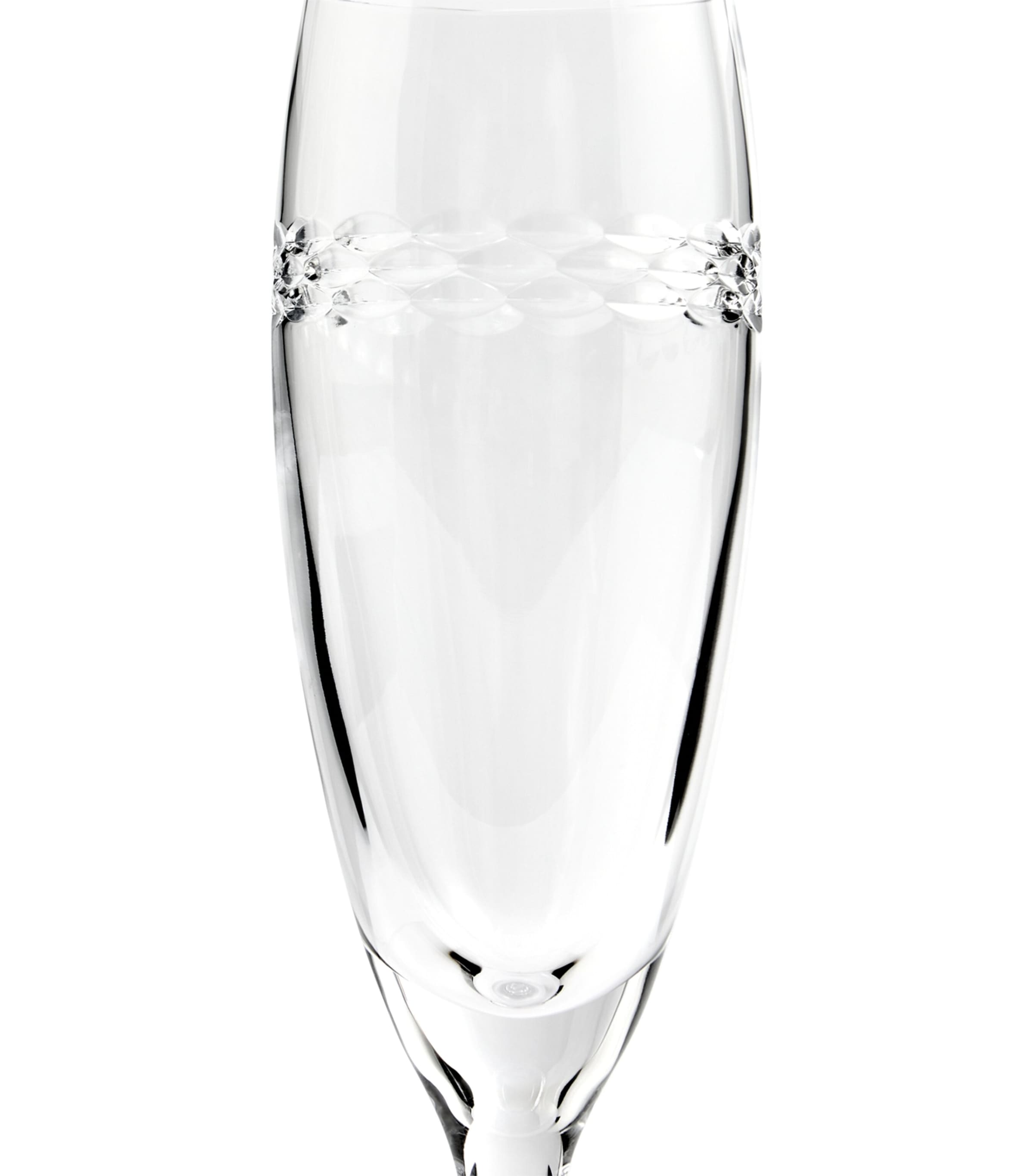 Set of 2 Crystal Neo Champagne Flutes (210ml) CLEAR Image 3