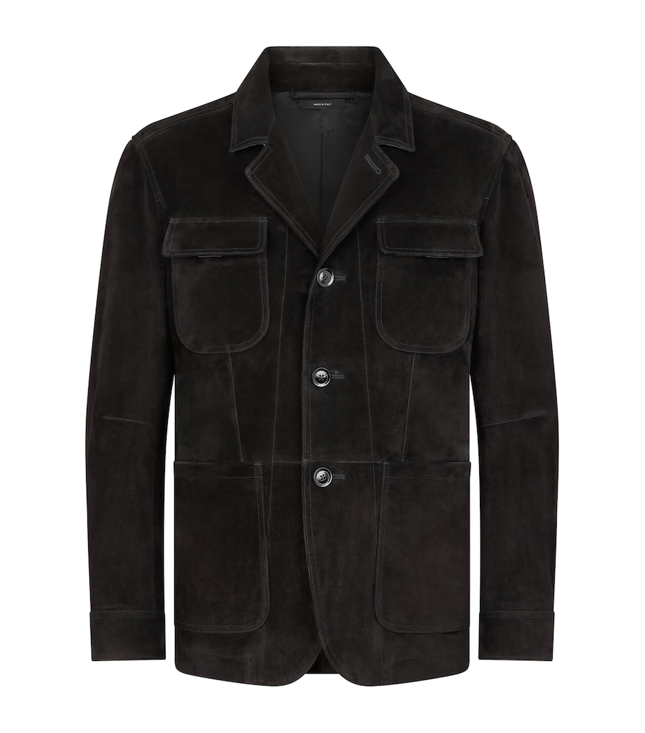 Suede Military Jacket LB999 Image 1