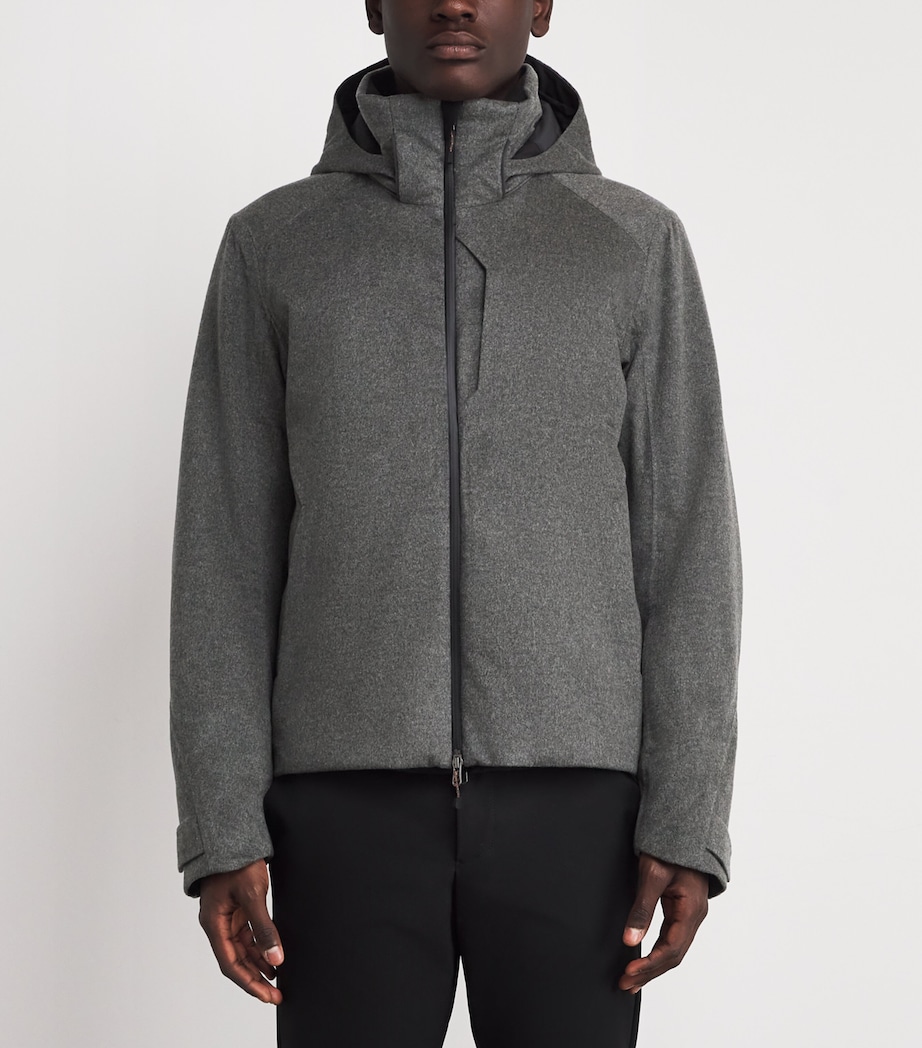 Cashmere Waterproof Balma 2.0 Ski Jacket N55 LEAD GREY Image 3