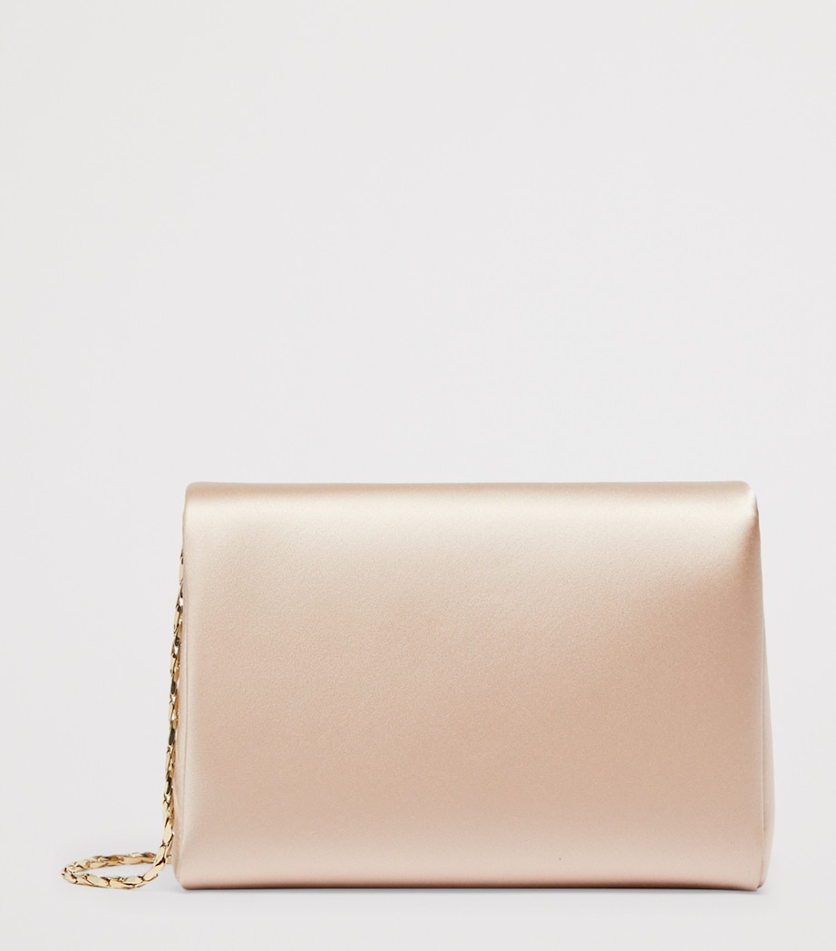 Max Mara Satin Clutch Bag Powder Image 3