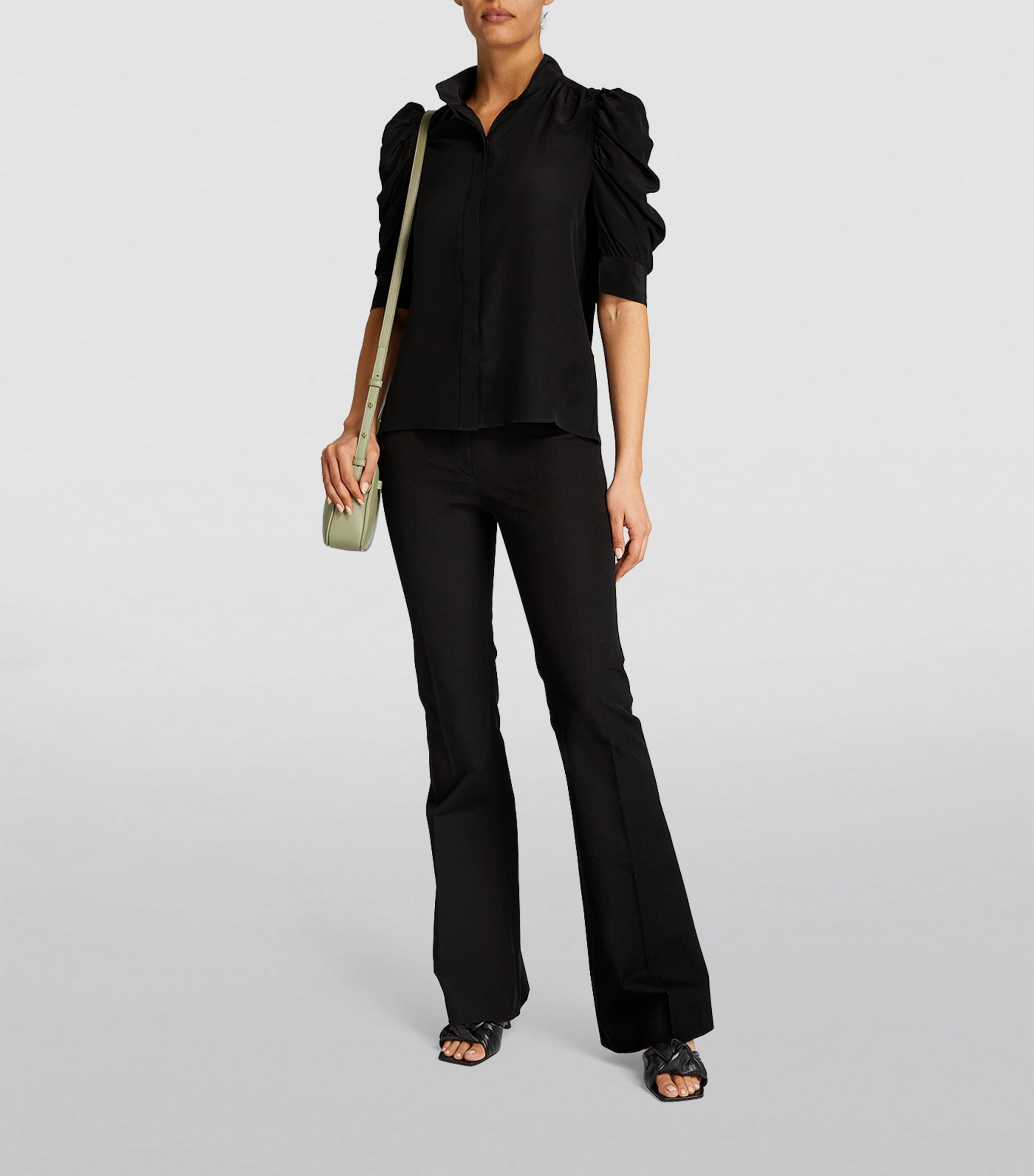 Silk Gillian Top NOIR Image 2