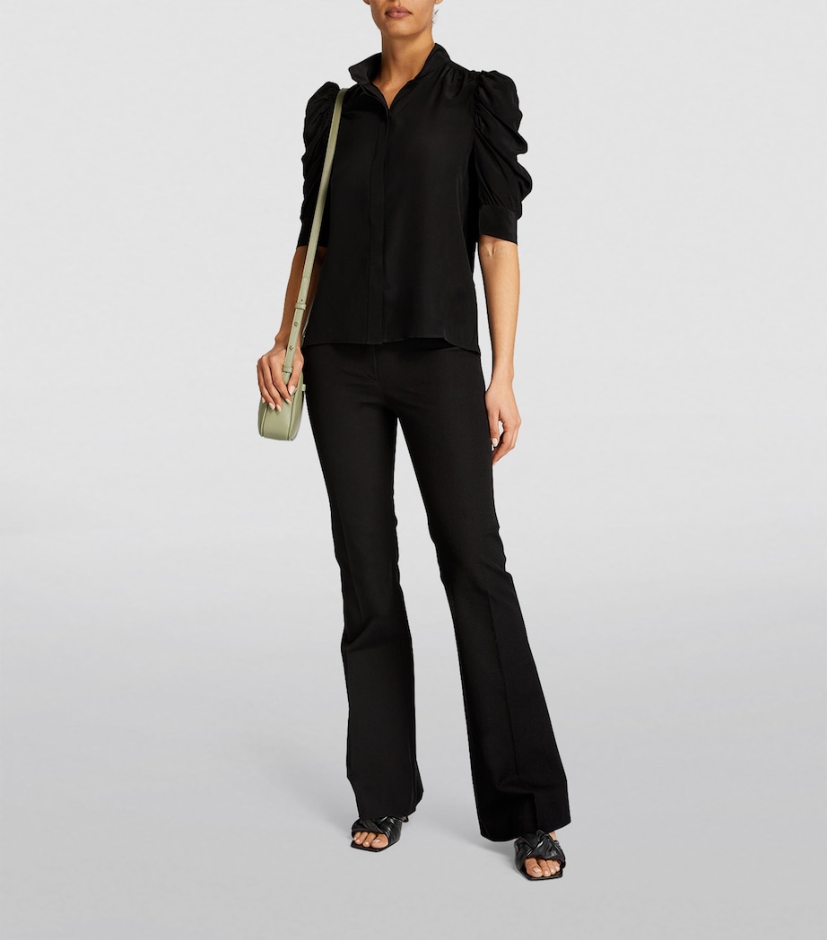 Silk Gillian Top NOIR Image 2