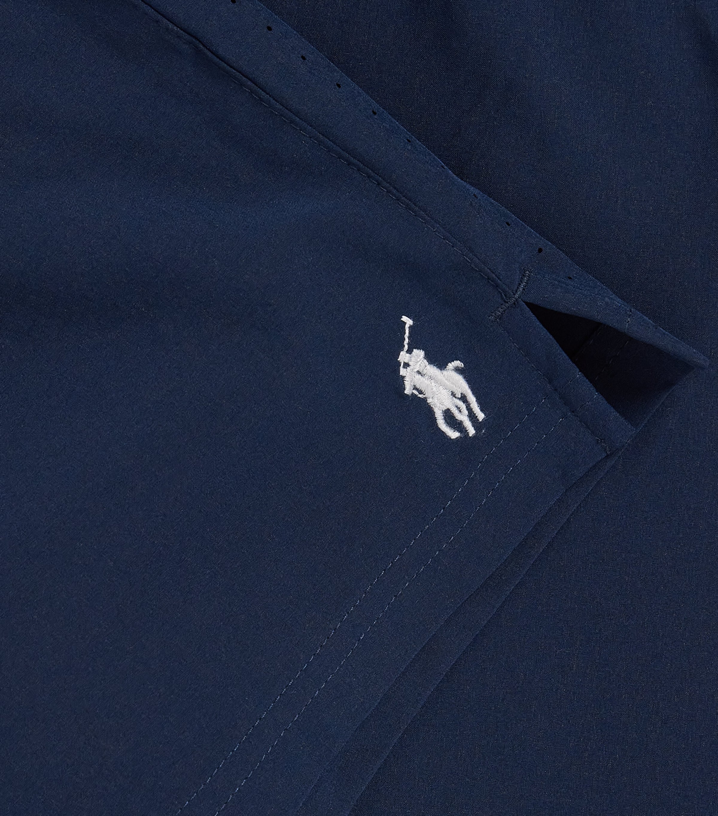 Embroidered-Logo Shorts (S-XL) NAVY Image 3