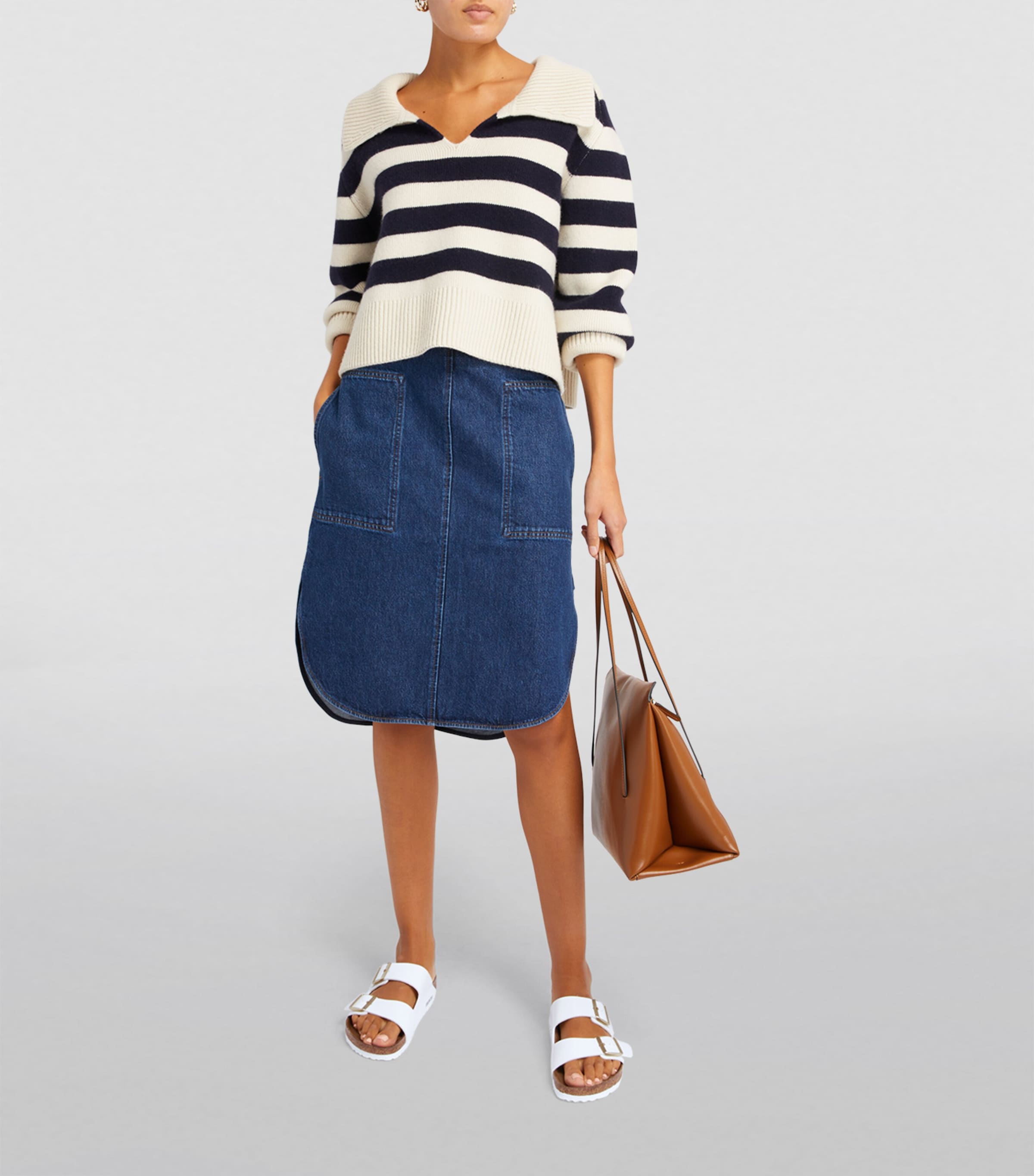 Patent Arizona Sandals WHITE Image 4