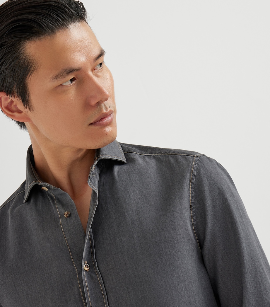 Denim Shirt CRE01 Image 6