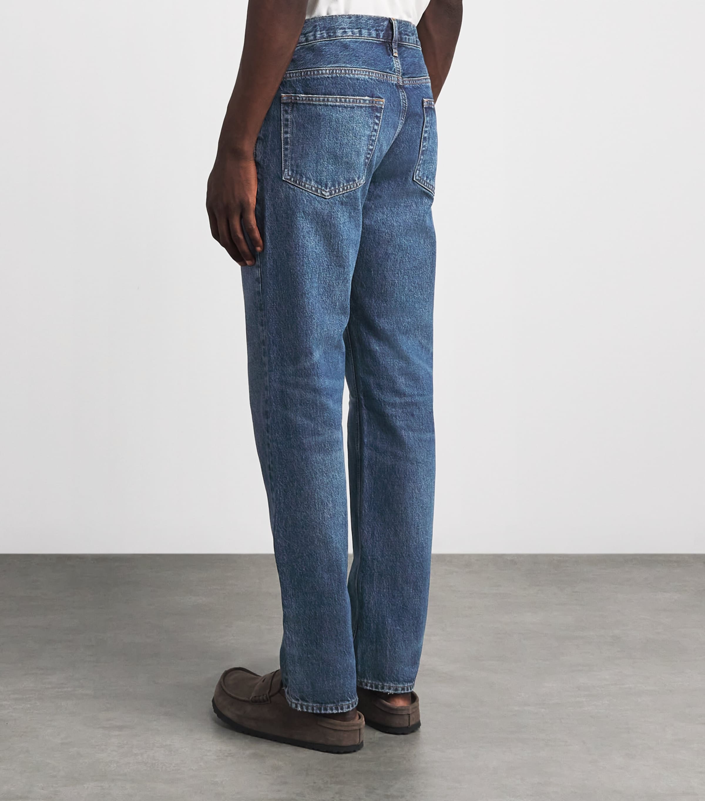 FRAME Mens The Straight Jeans Advt Adventure Image 5