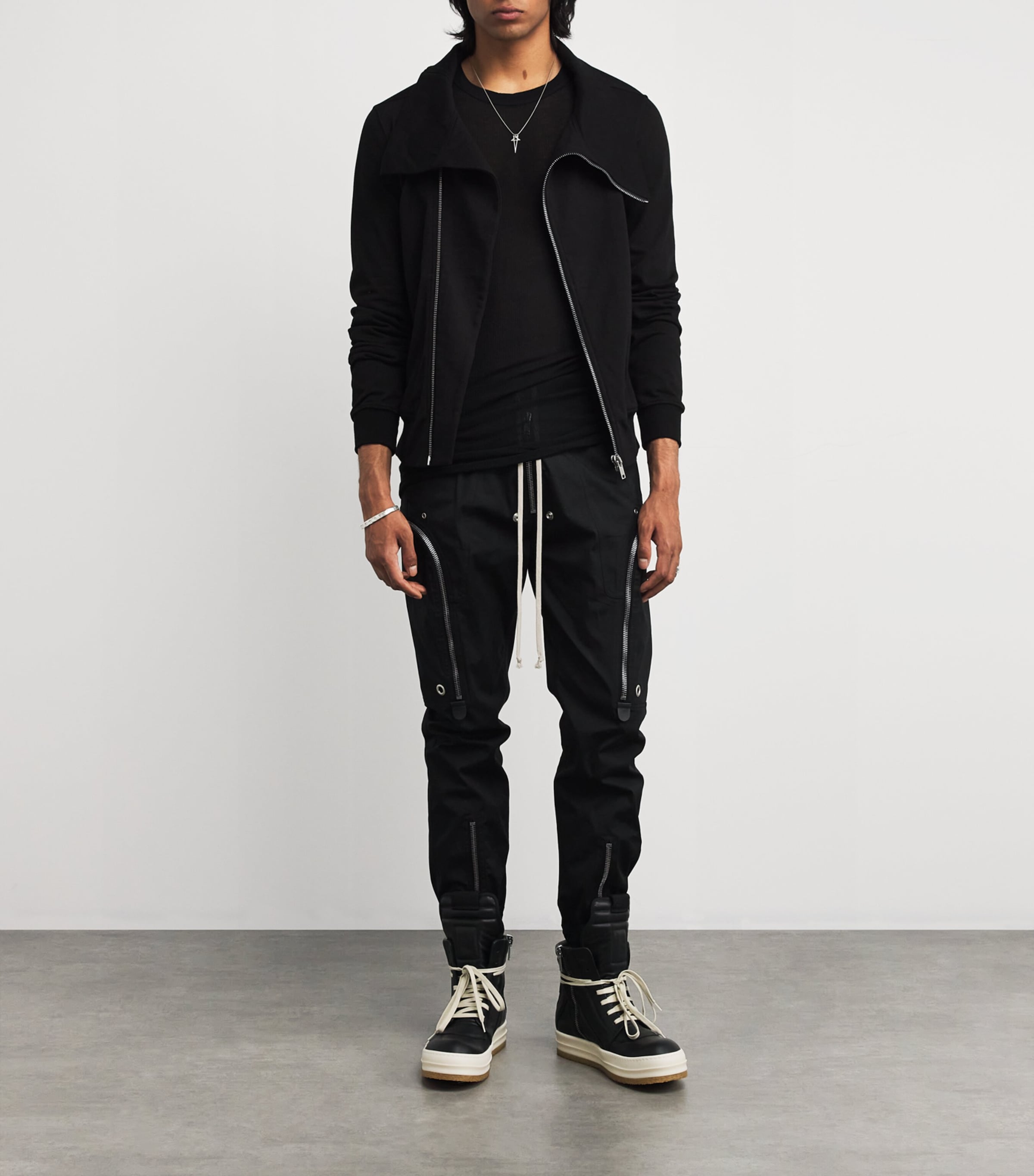 Geobasket High-Top Sneakers BLACK/MILK Image 6