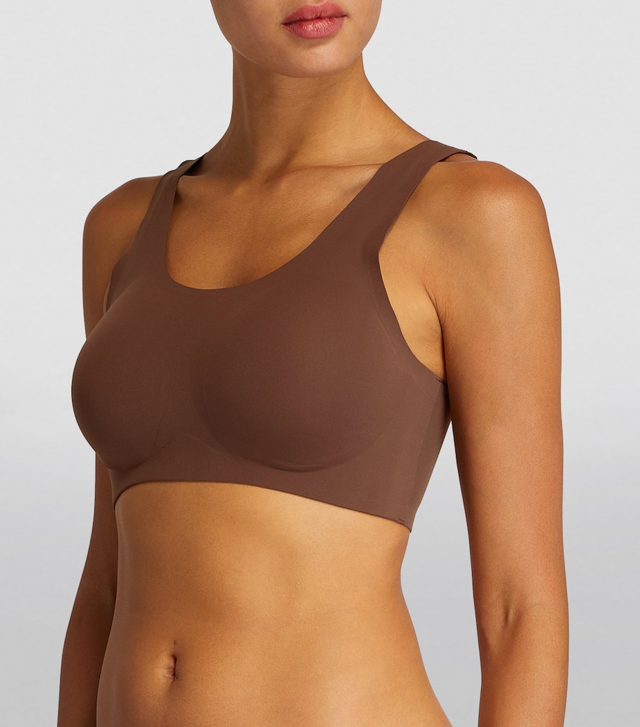 Soft Non-Wired Bralette COFFEE ROAST Image 2