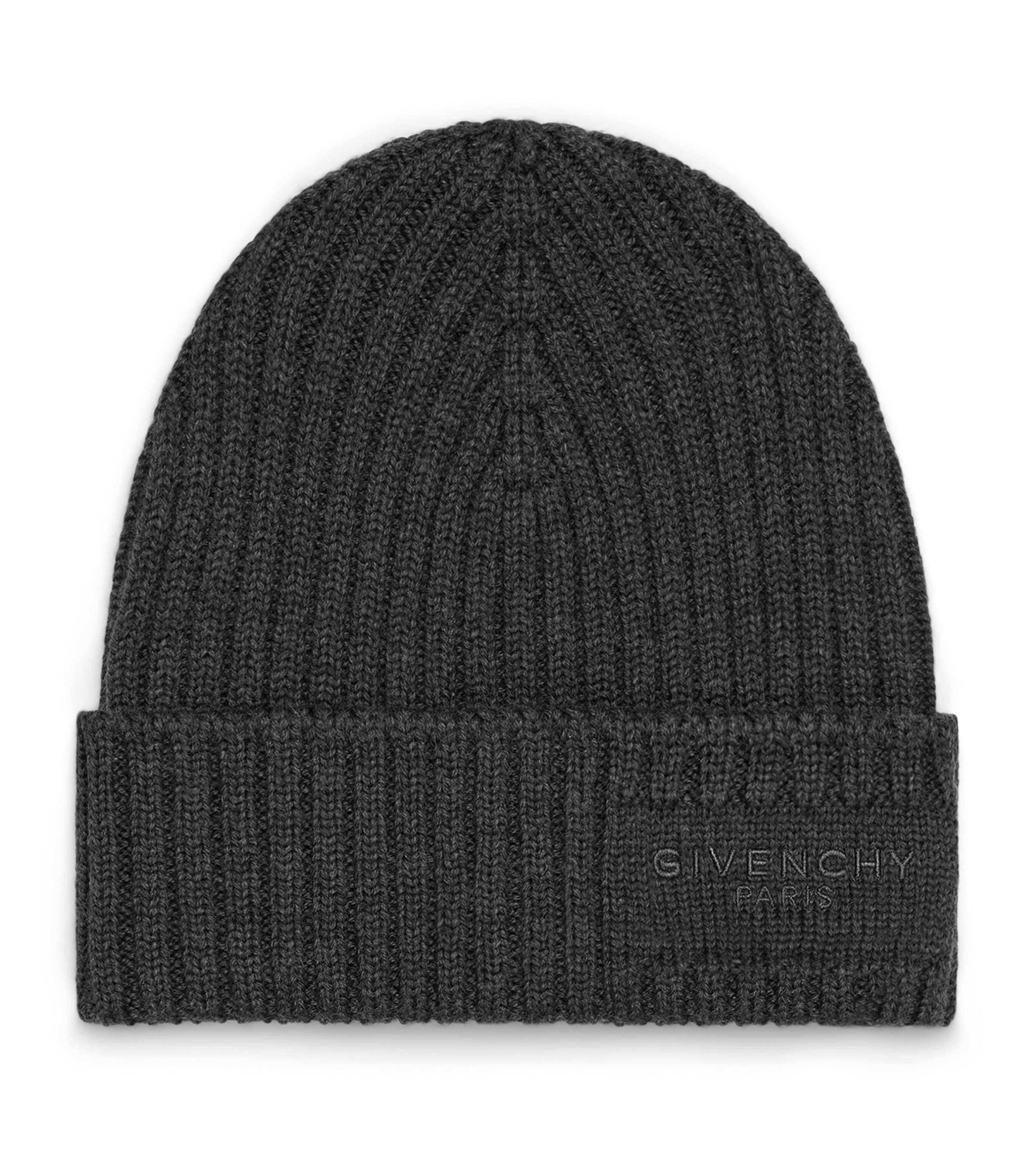 Wool Logo Beanie GREY MIX Image 1