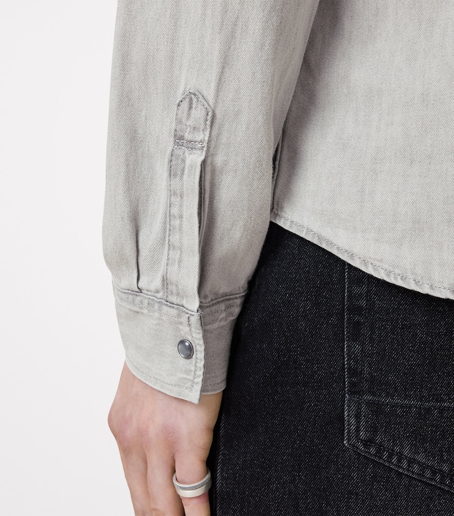 Denim Gleason Shirt GREY Image 8