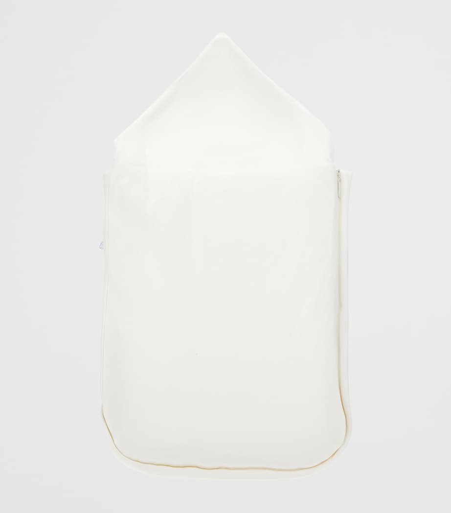 Cotton Bow-Embellished Sleeping Bag PANNA+AVIO Image 2