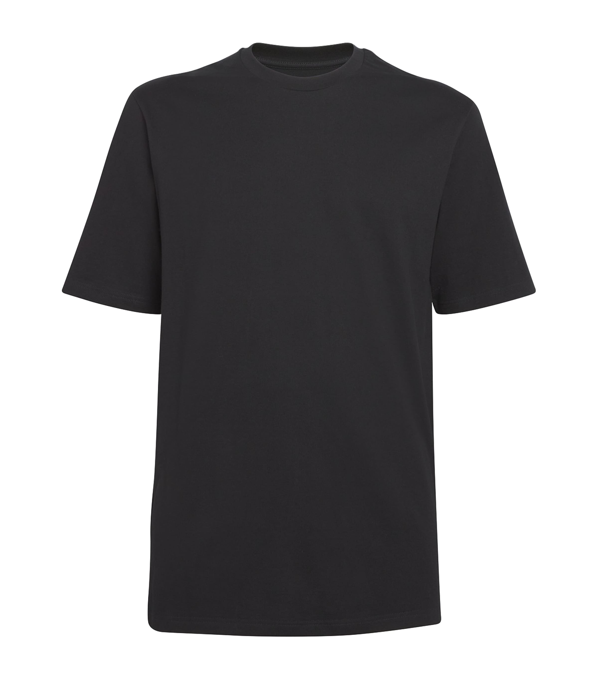 Shop Jil Sander Universal Consciousness T-shirt In Black