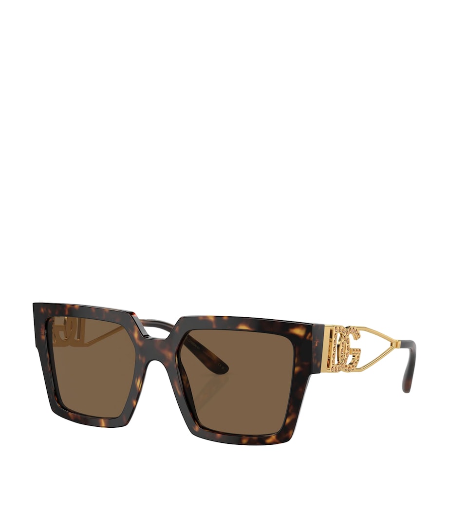 Tortoiseshell Square Sunglasses 502/73 Image 2