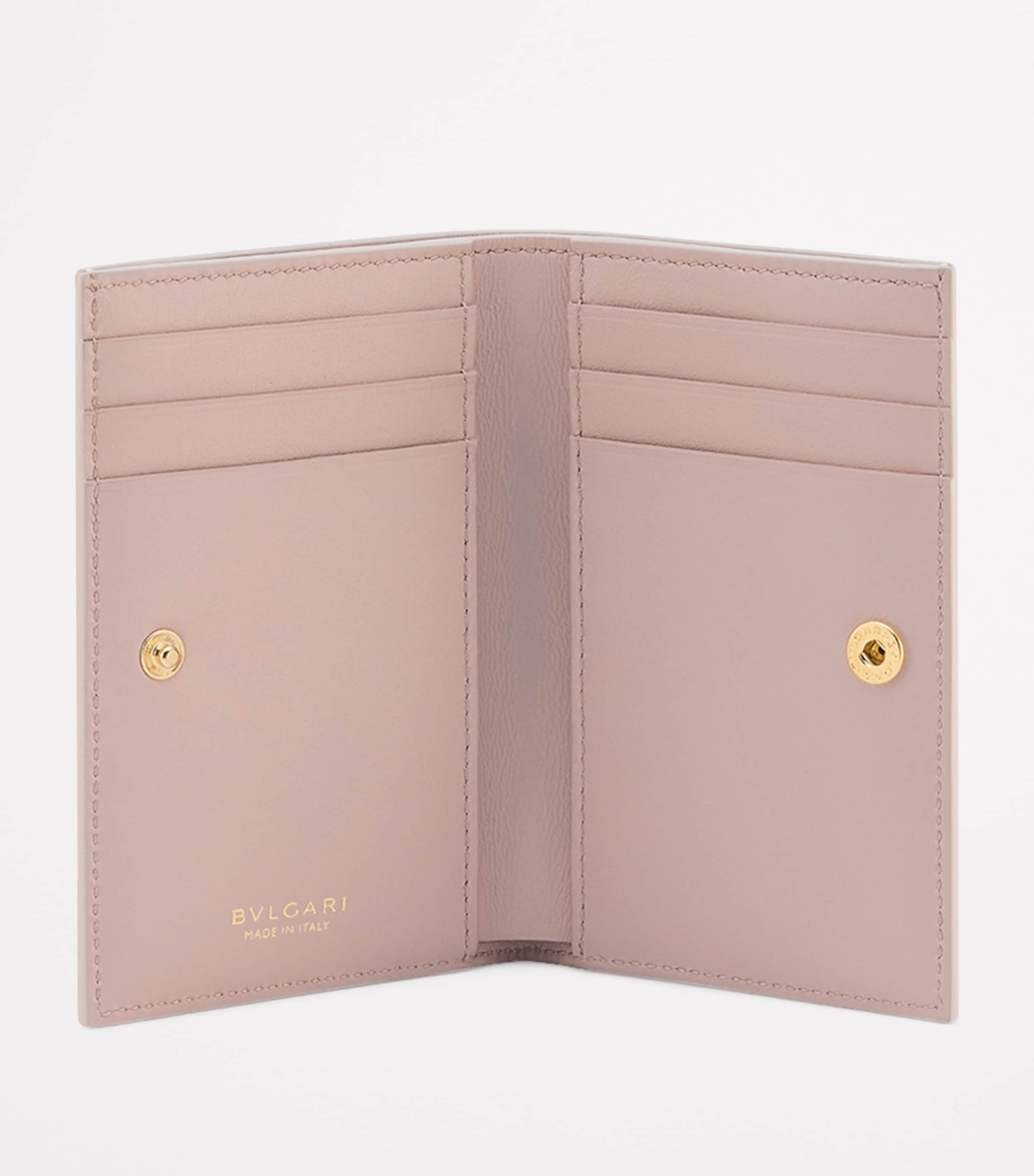 Serpenti Forever Folded Card Holder WHITE Image 3