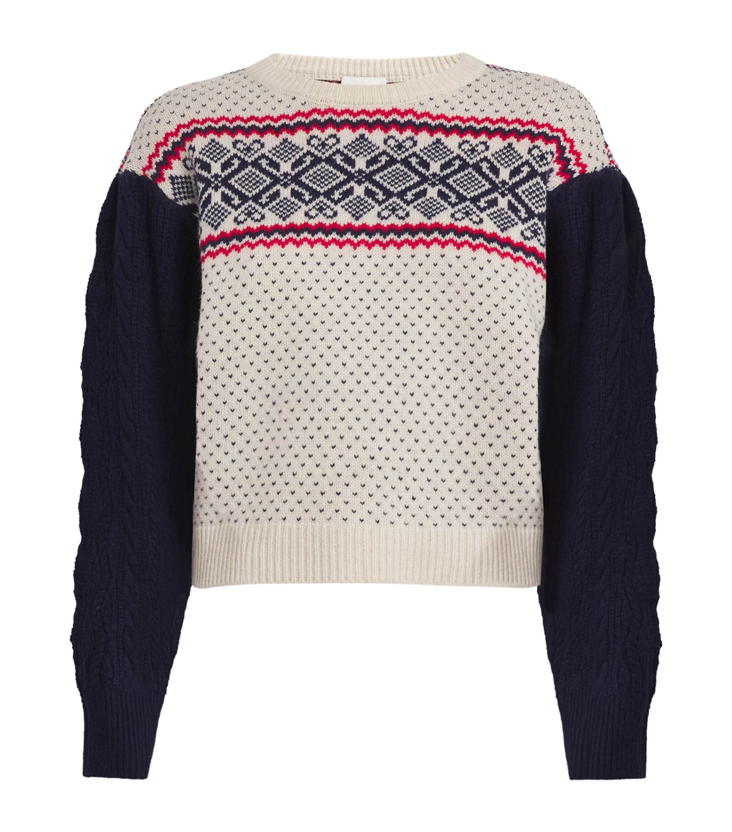 Claudie Pierlot Wool Jacquard Sweater