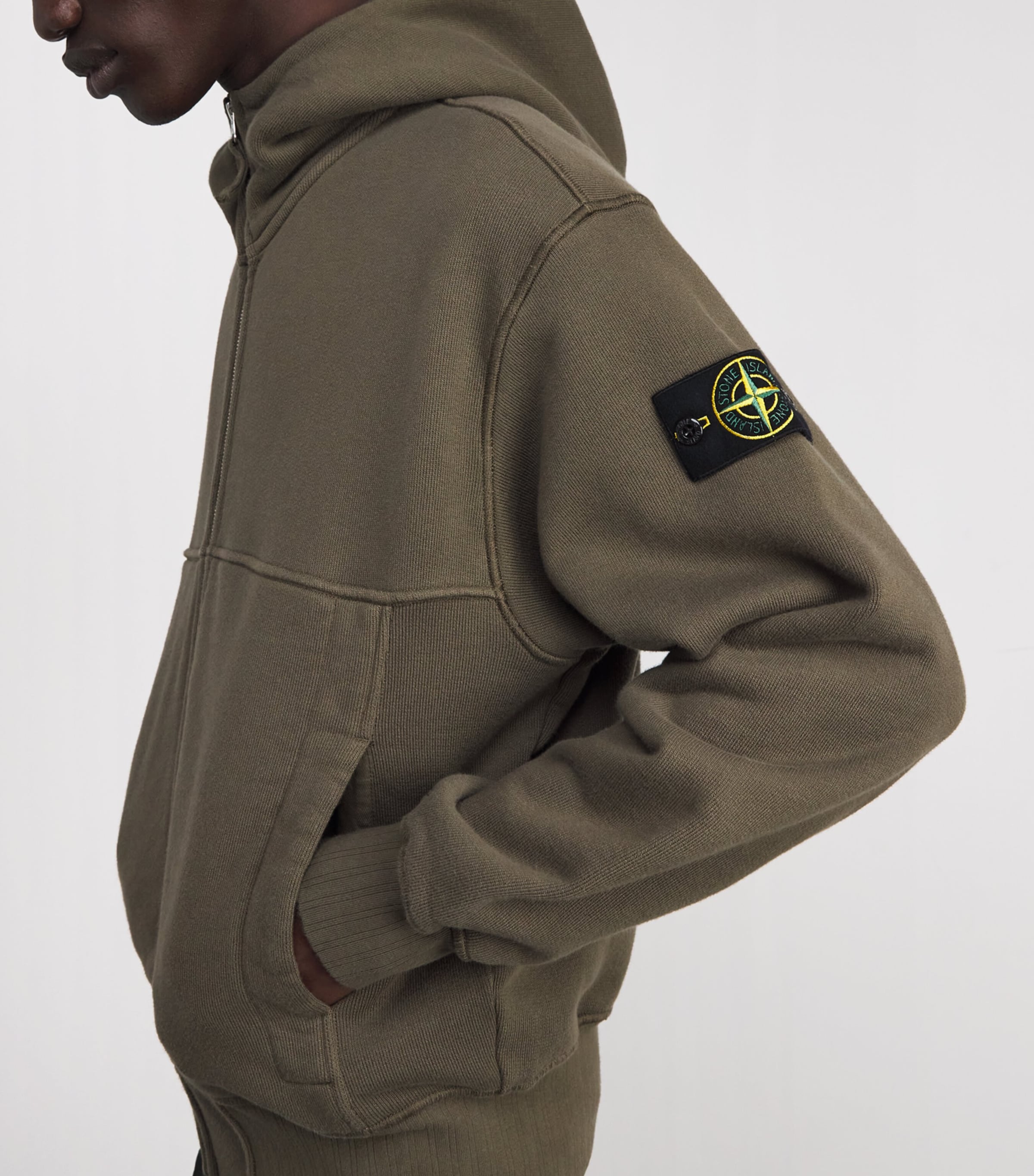 Cotton Compass Logo Hoodie V0054 Image 6